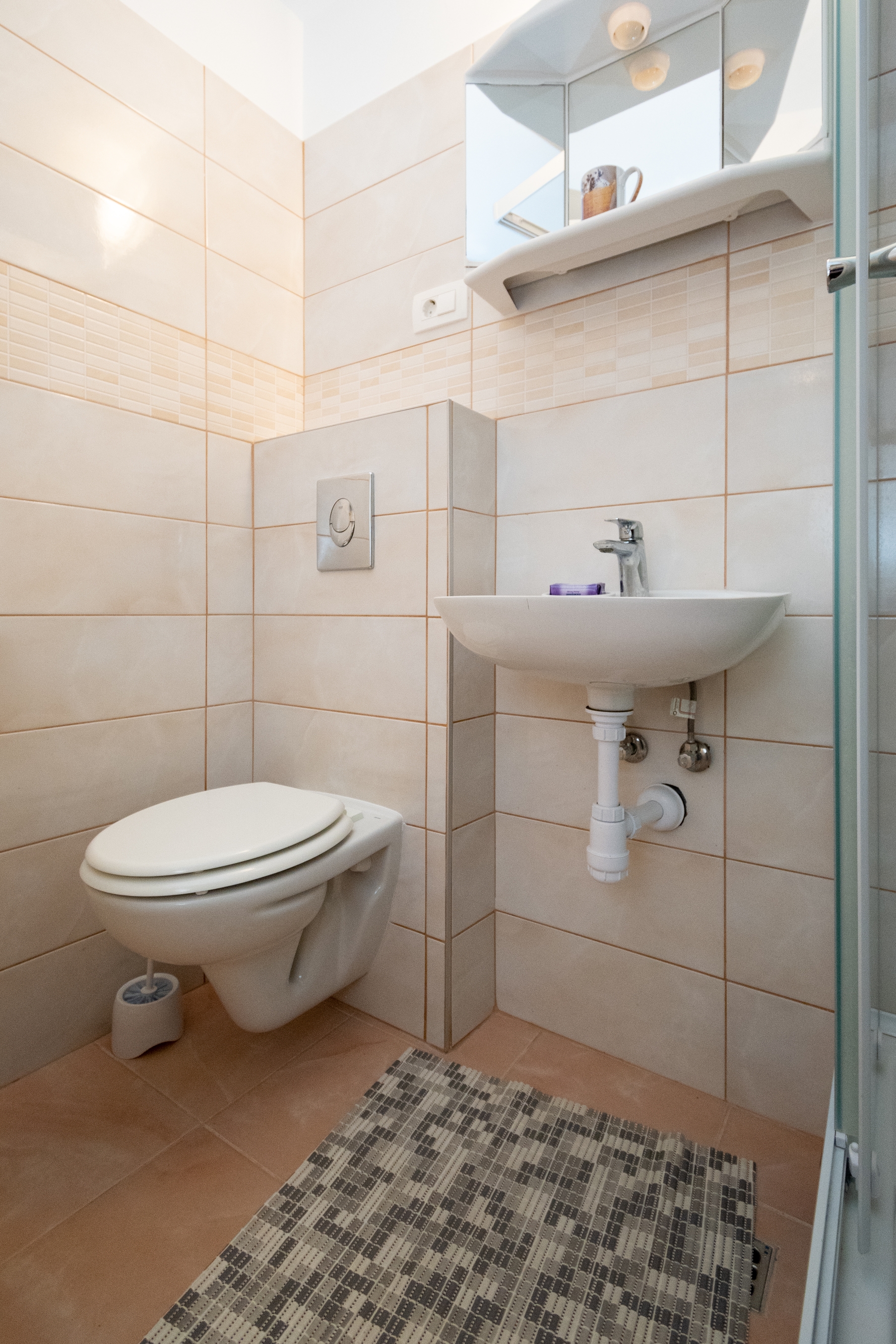 One bedroom apartment with air-conditioning Vinjerac, Zadar  A-a