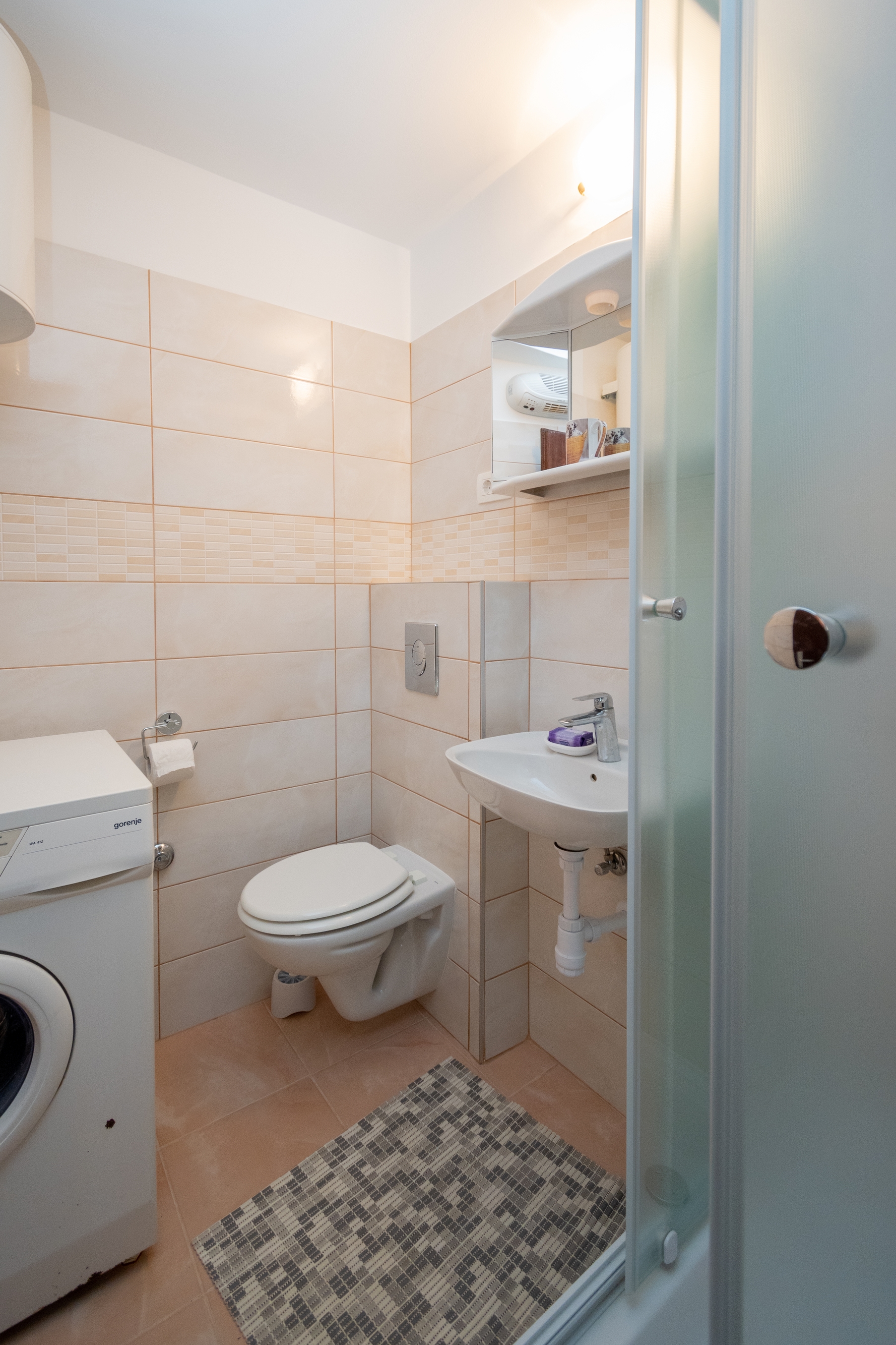 One bedroom apartment with air-conditioning Vinjerac, Zadar  A-a