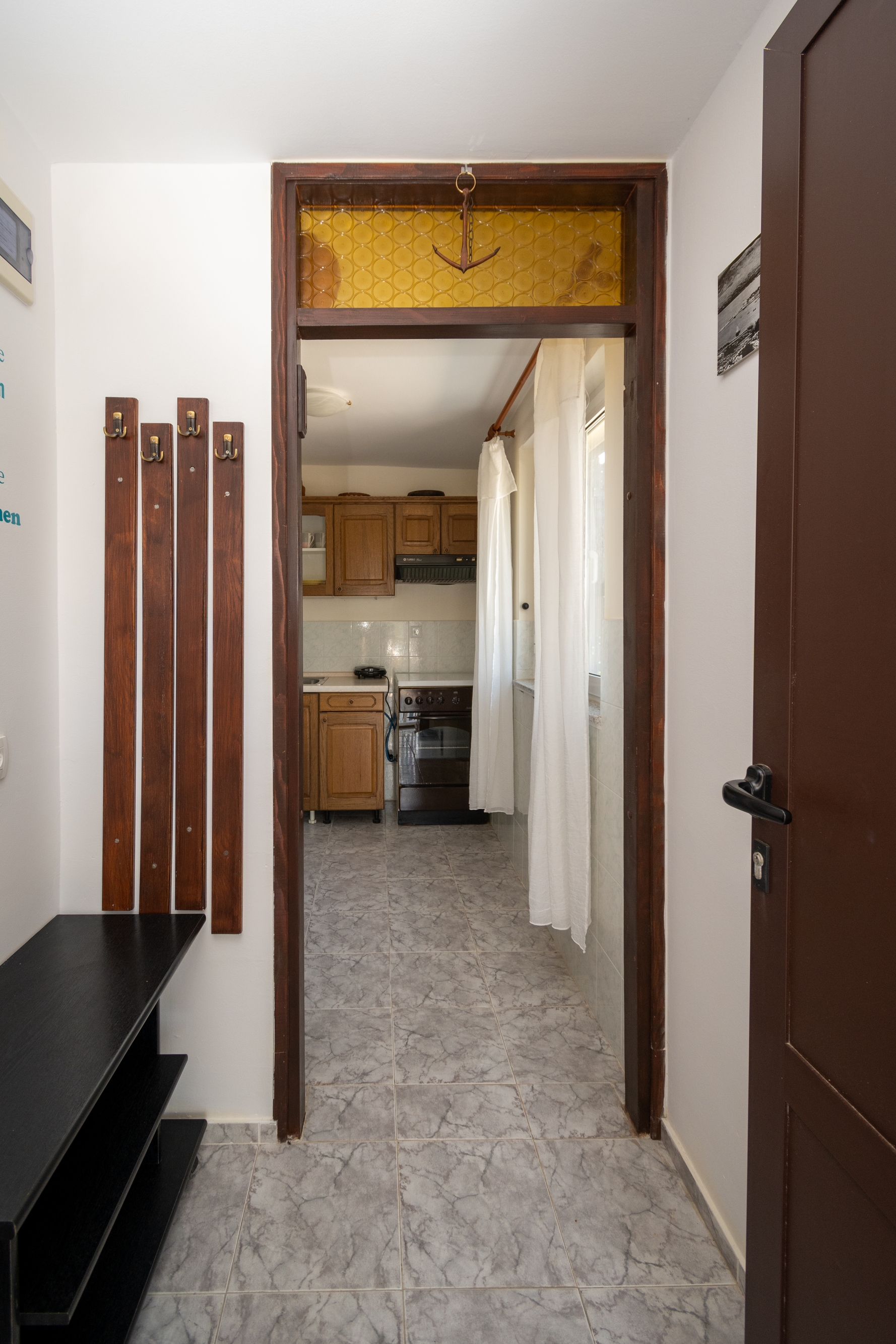 One bedroom apartment with air-conditioning Vinjerac, Zadar  A-a