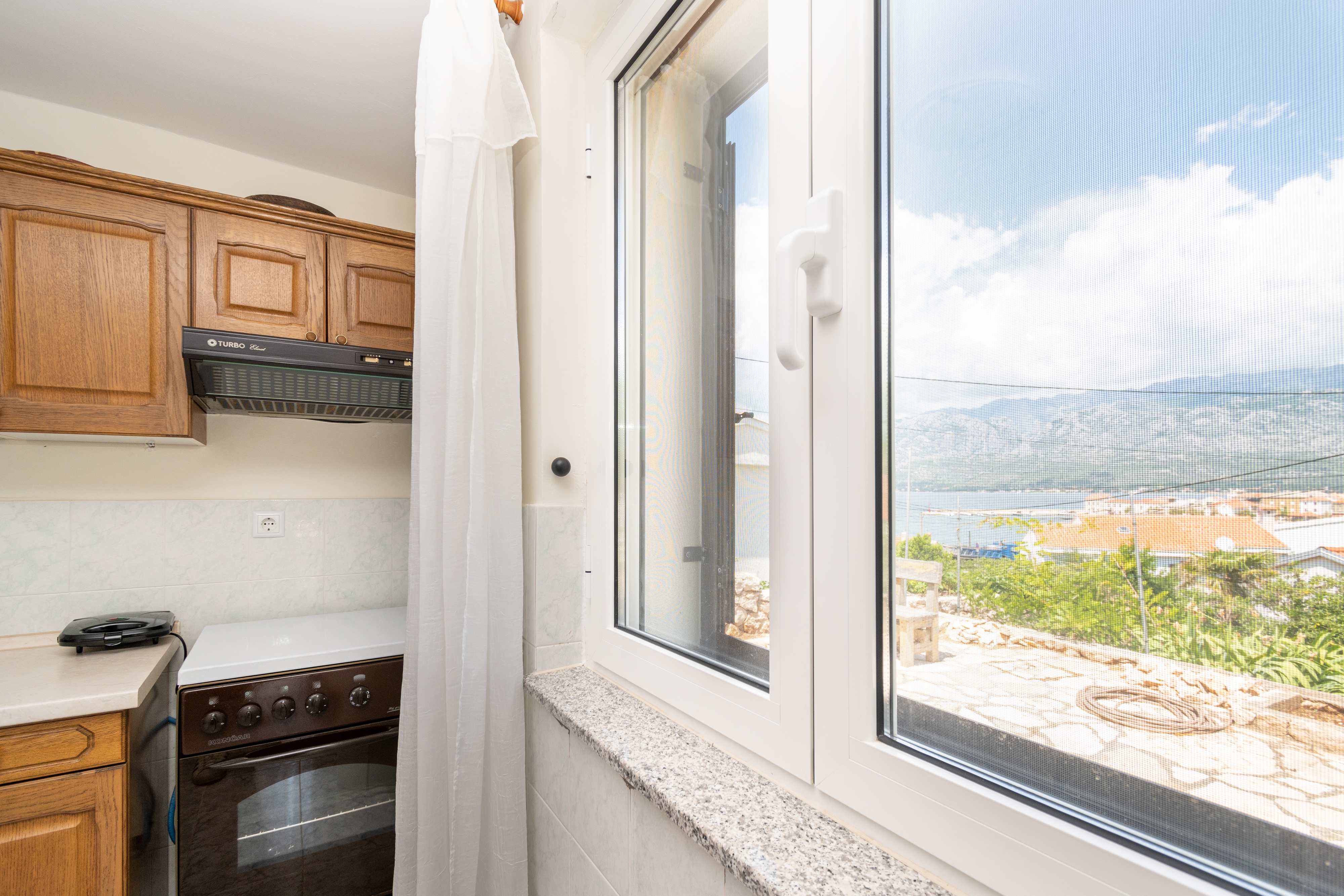 One bedroom apartment with air-conditioning Vinjerac, Zadar  A-a