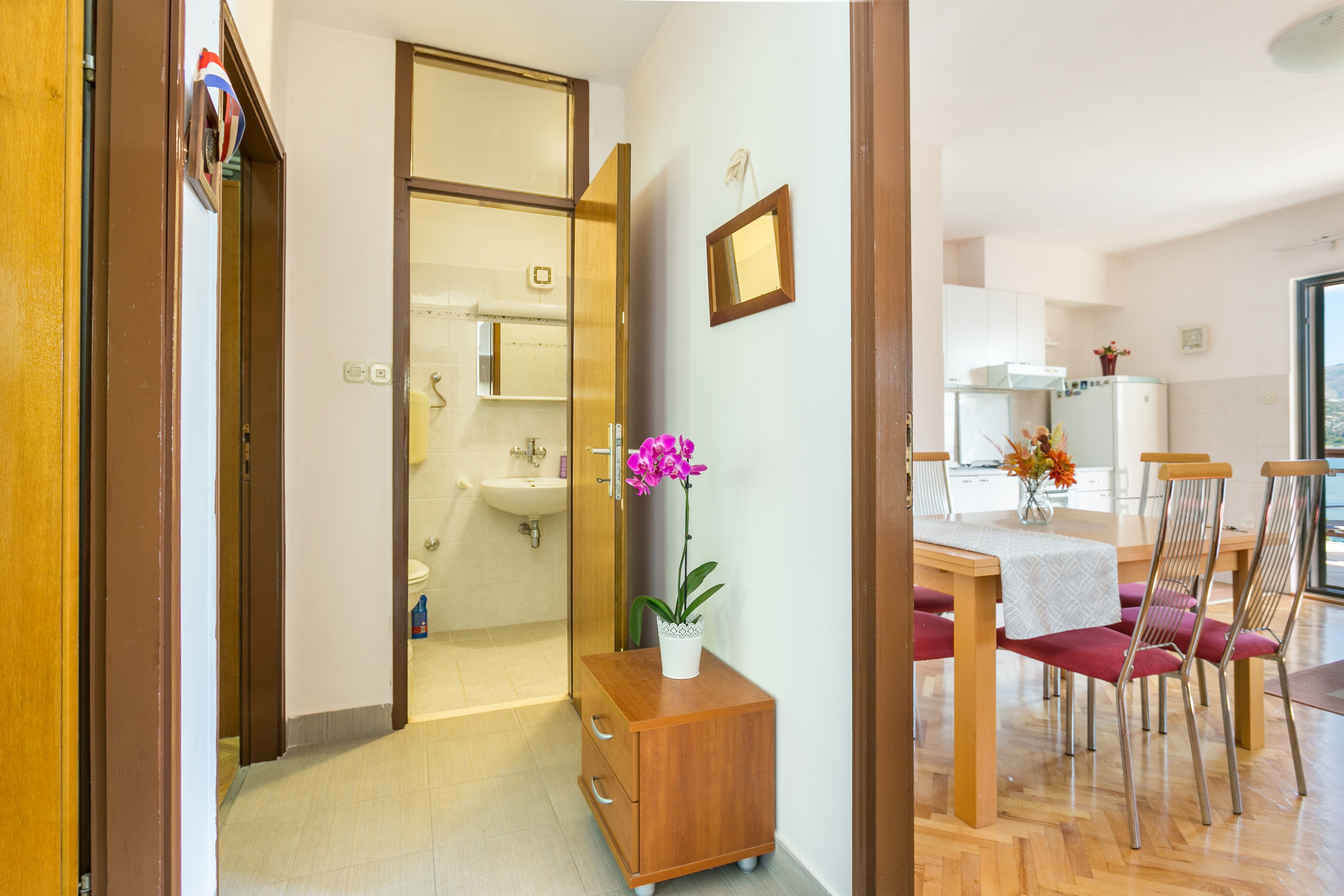 Two bedroom apartment near beach Mastrinka, Čiovo  A-a