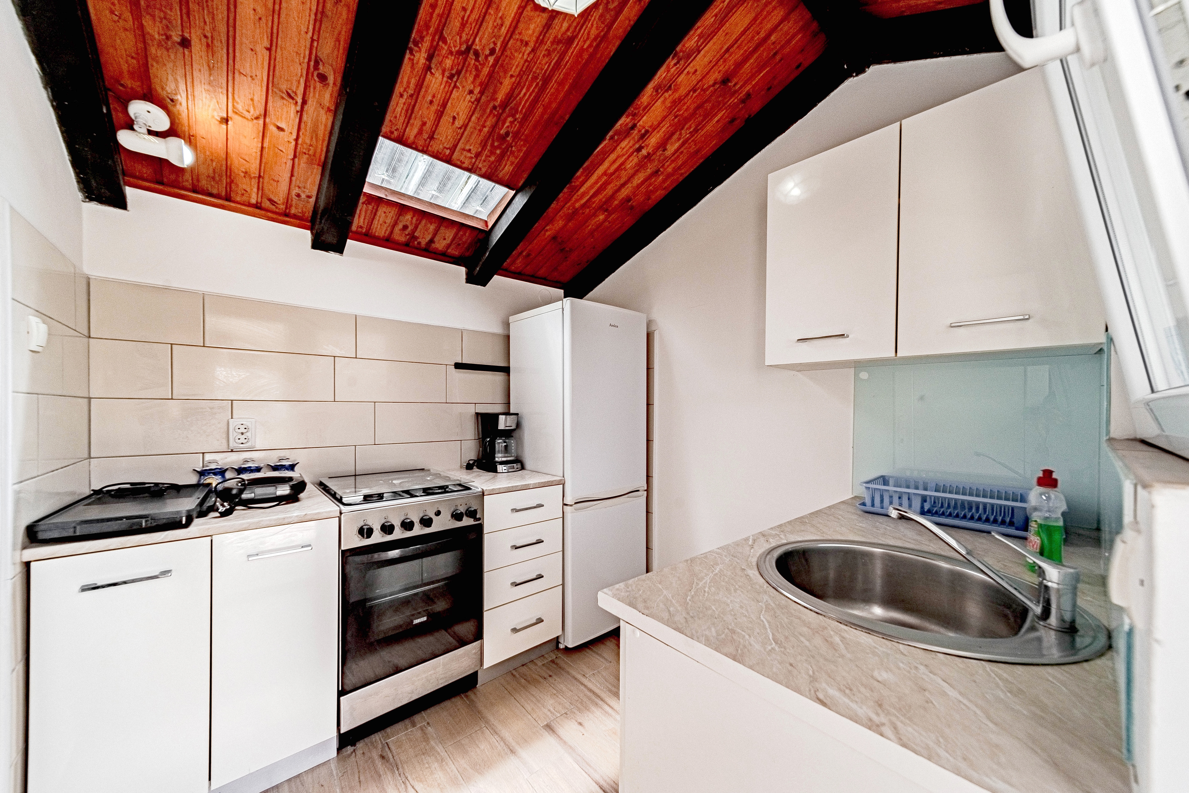 Two bedroom house with terrace and sea view Cove Blaca, Korčula  K