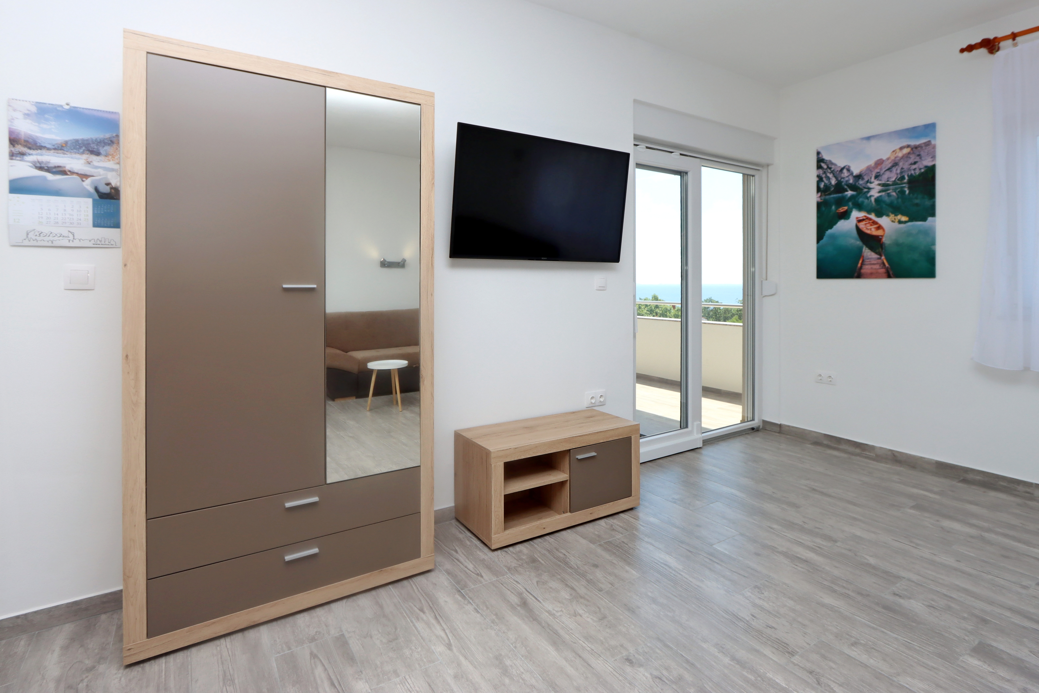 Two bedroom apartment with terrace and sea view Potočnica, Pag (A-21446-a)