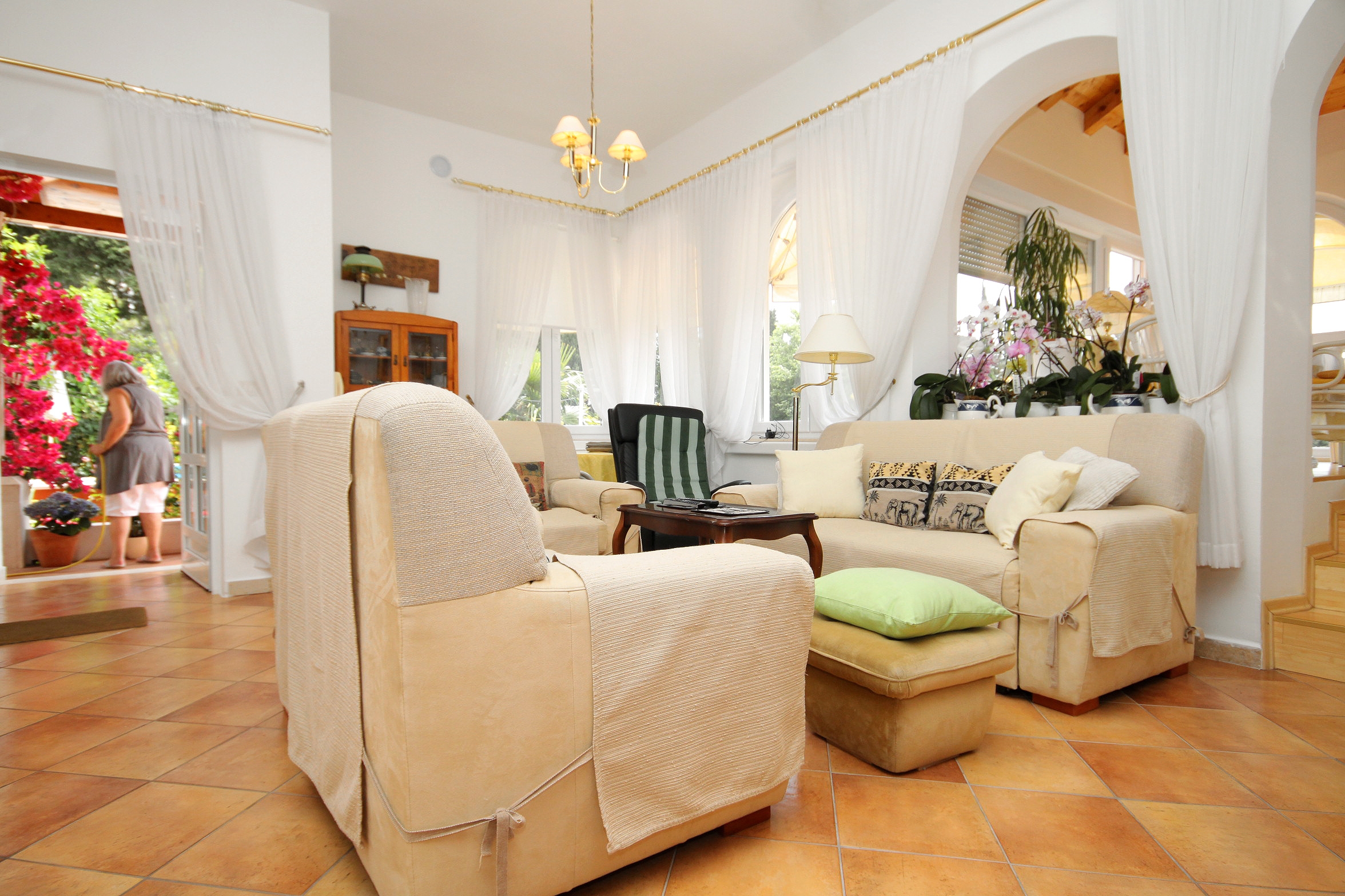 Four-bedroom house with terrace Mlini, Dubrovnik (K-2145)