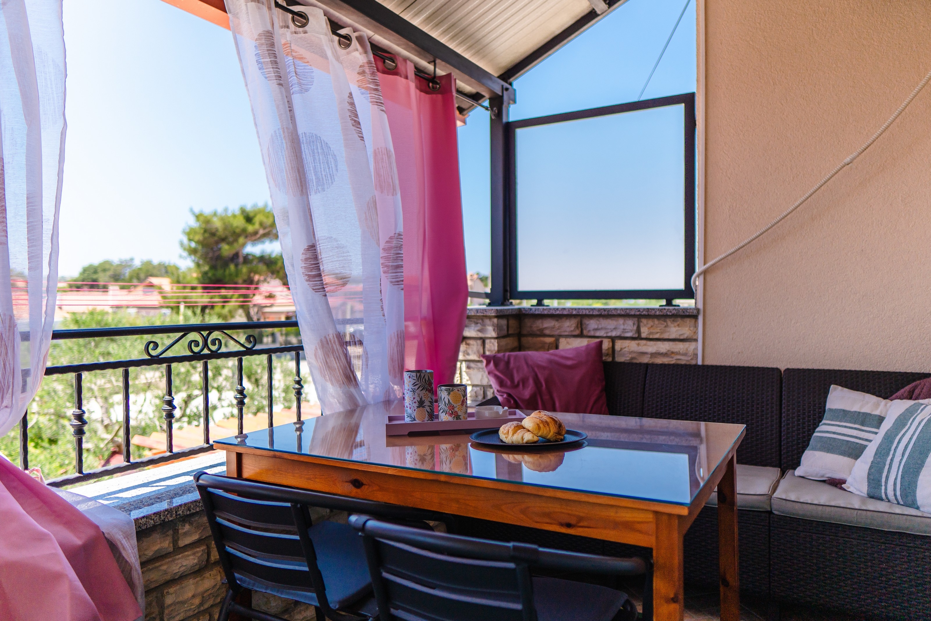 Two bedroom apartment with terrace Vir  A-a