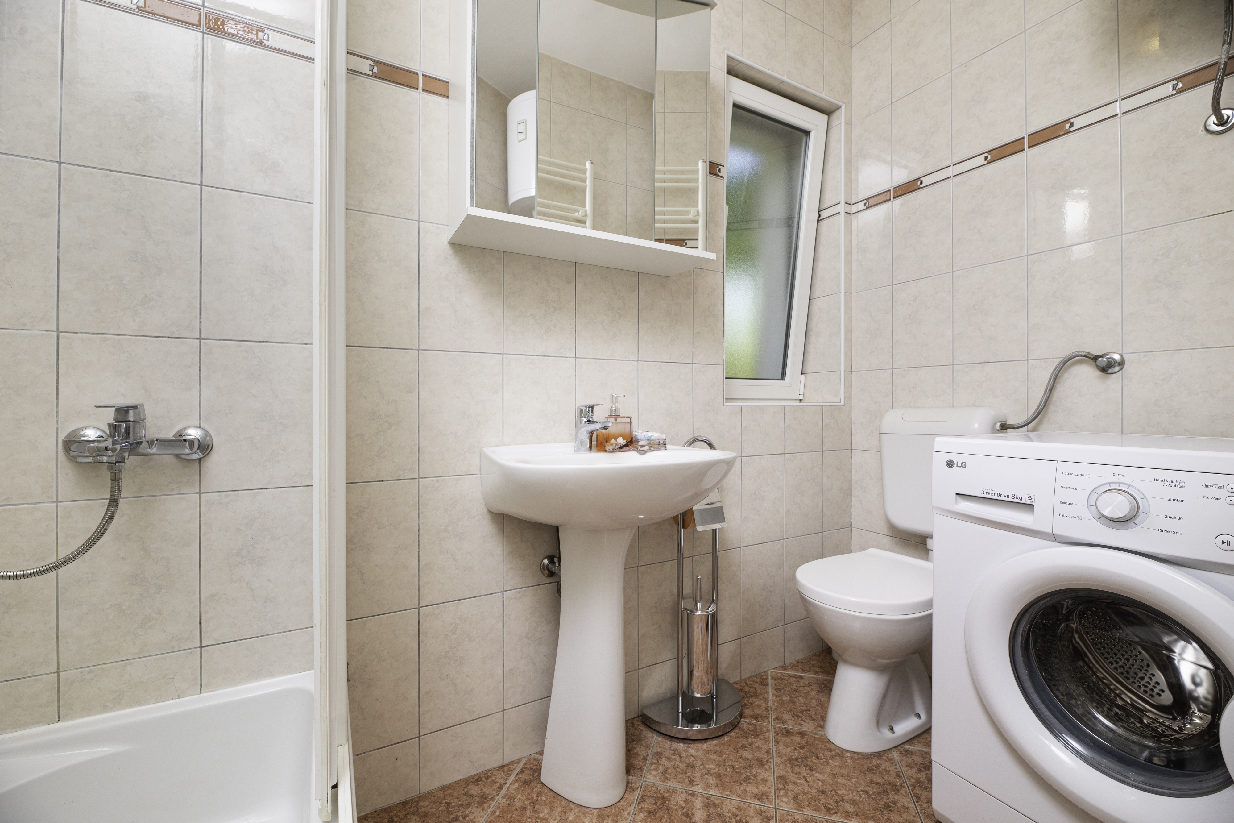 Two bedroom apartment with terrace Baška, Krk  A-a
