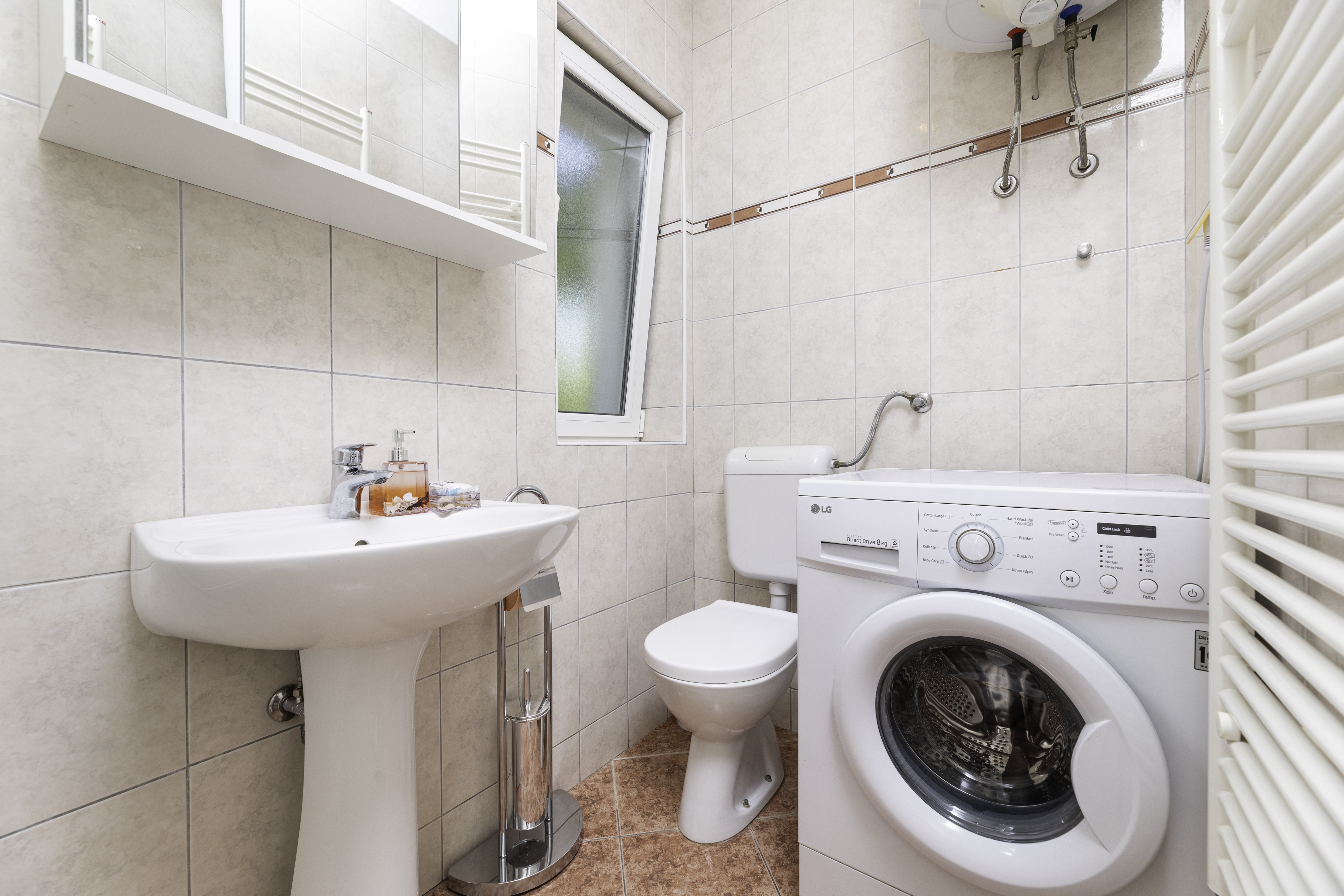 Two bedroom apartment with terrace Baška, Krk  A-a
