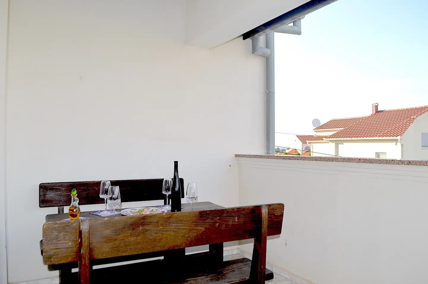 Two bedroom apartment with balcony and sea view Preko, Ugljan  A-a