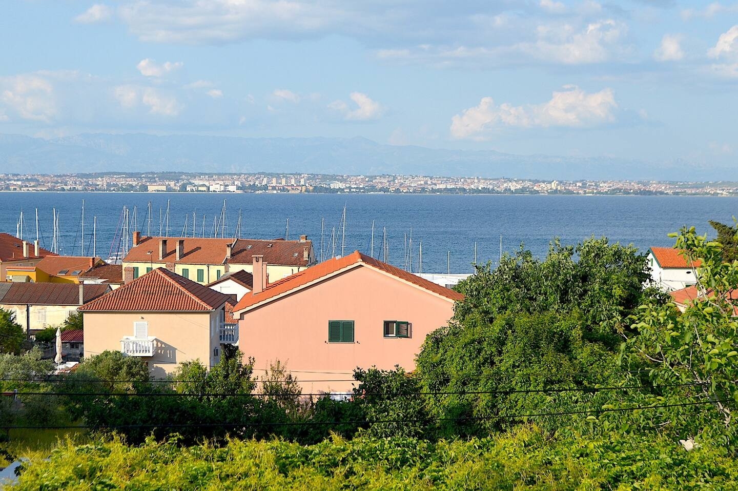 Two bedroom apartment with balcony and sea view Preko, Ugljan  A-a
