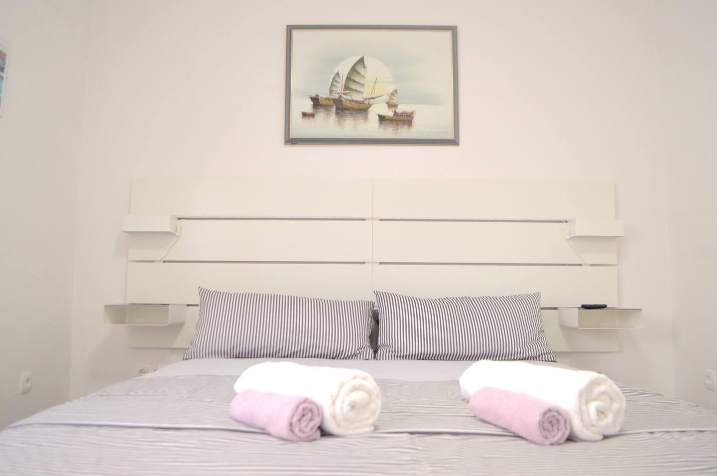 Two bedroom apartment with balcony and sea view Preko, Ugljan  A-a