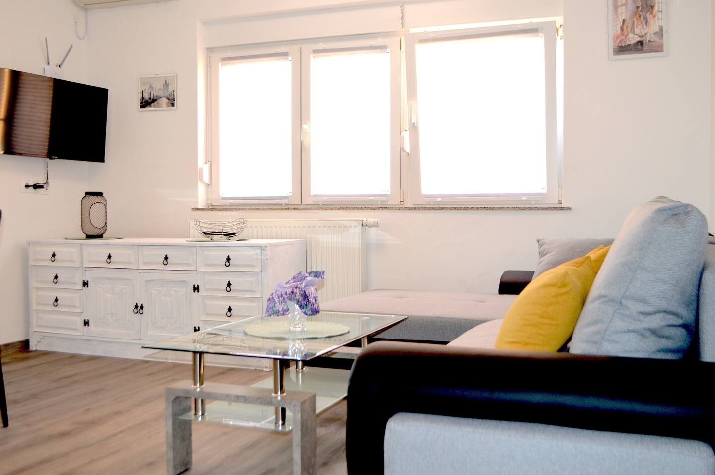 Two bedroom apartment with balcony and sea view Preko (Ugljan) (A-21491-a)