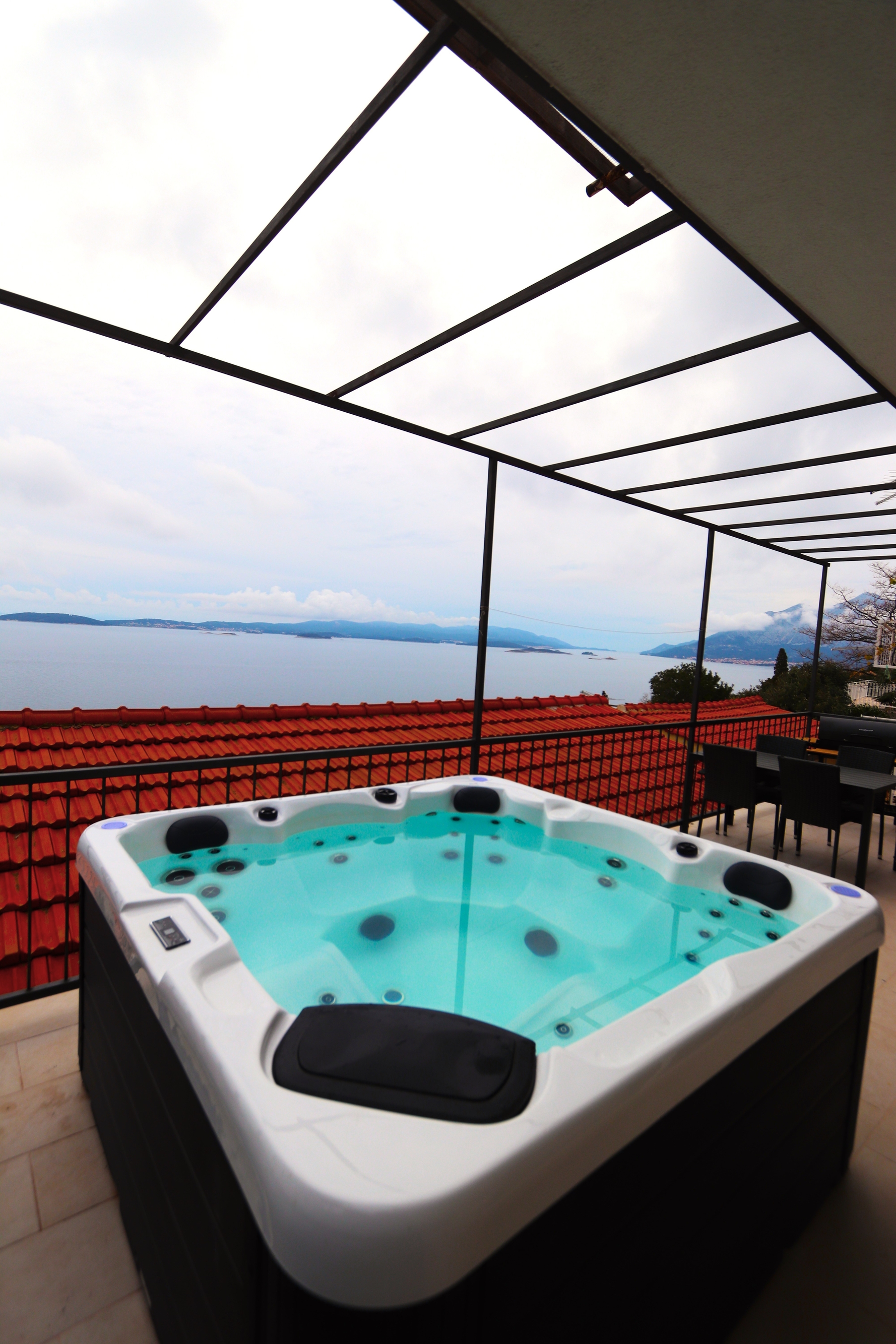 One bedroom apartment with terrace and sea view Borje, Pelješac  A-a