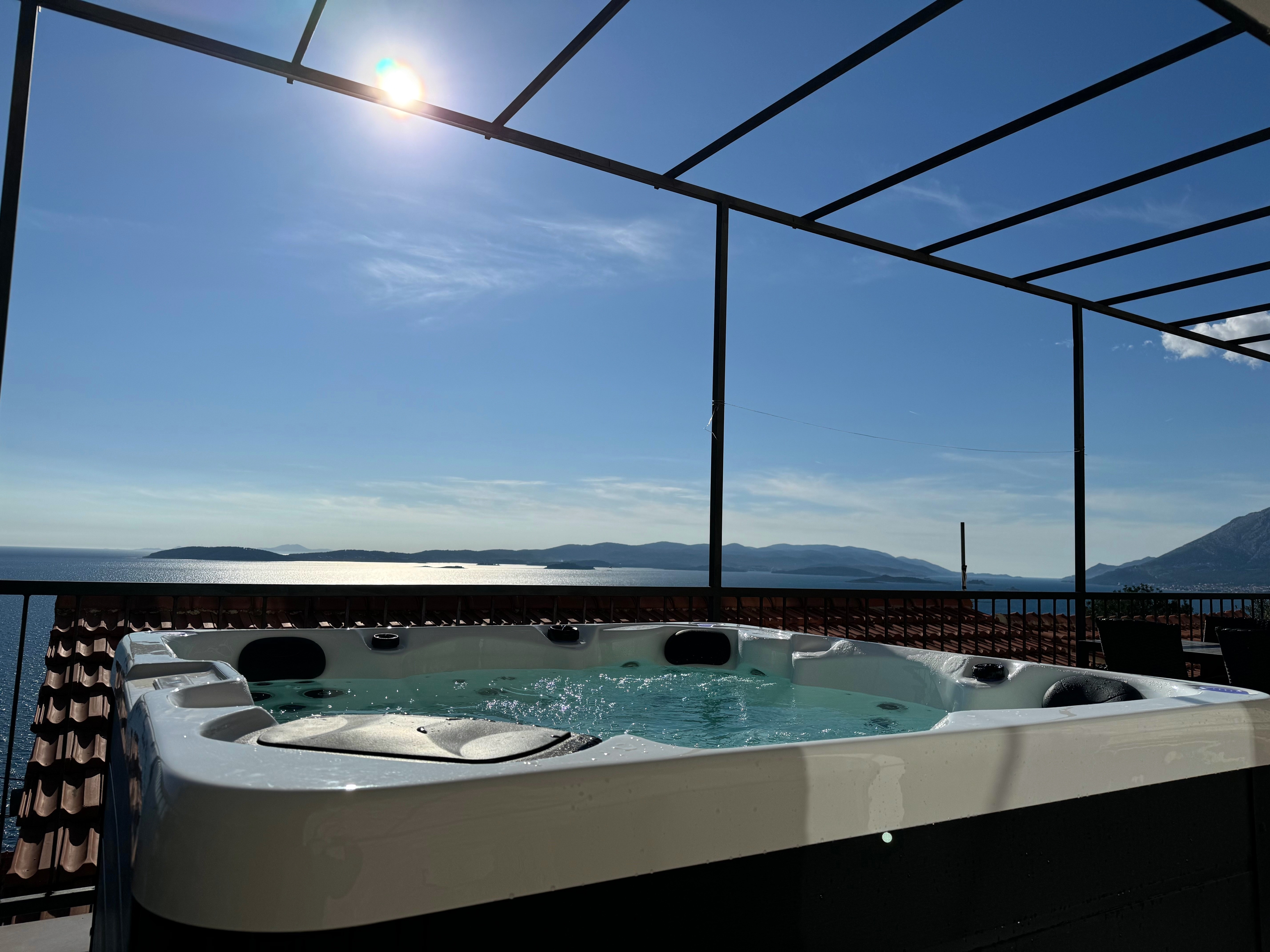One bedroom apartment with terrace and sea view Borje, Pelješac  A-a
