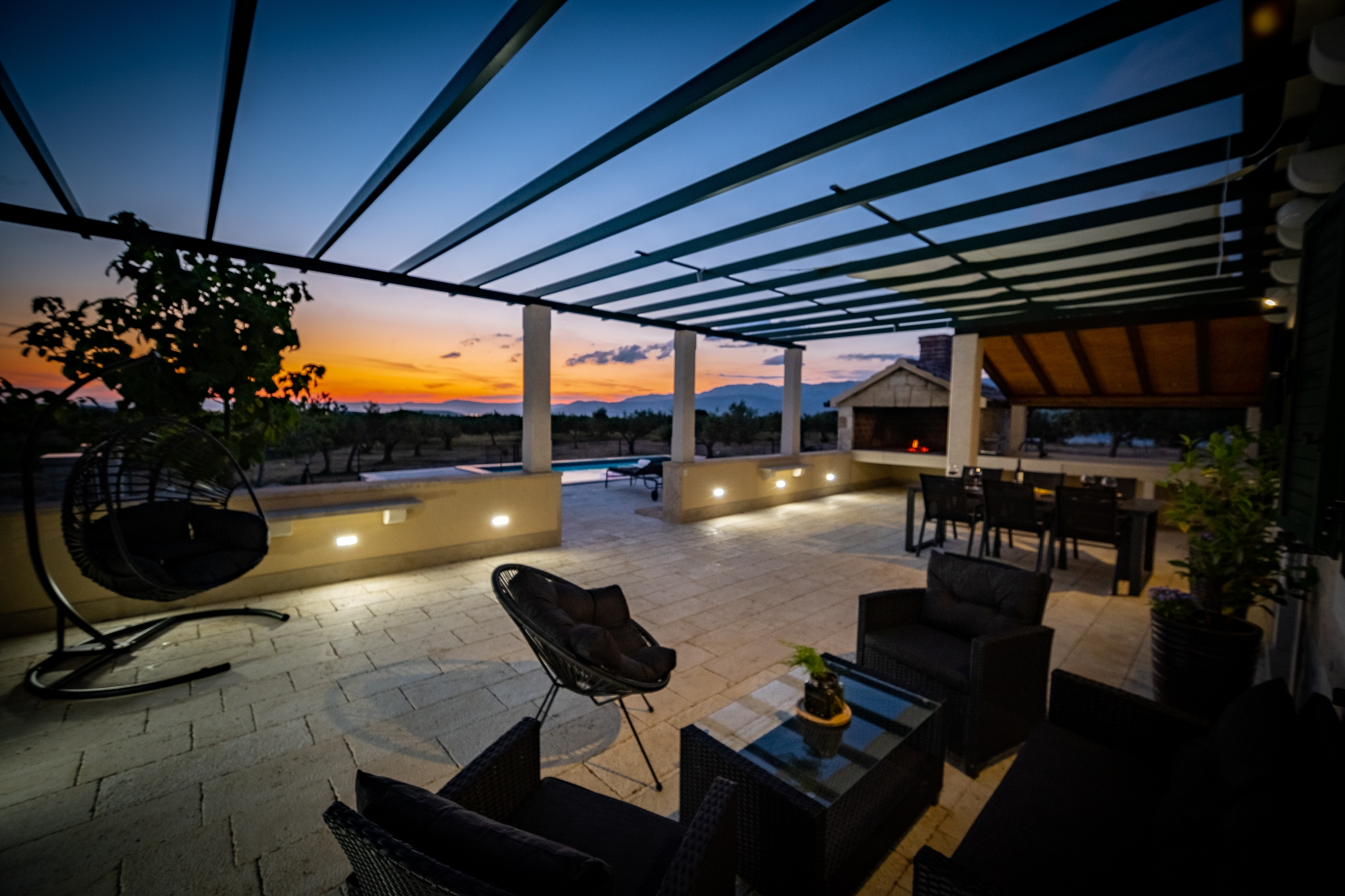 Two bedroom house with terrace Pučišća, Brač  K