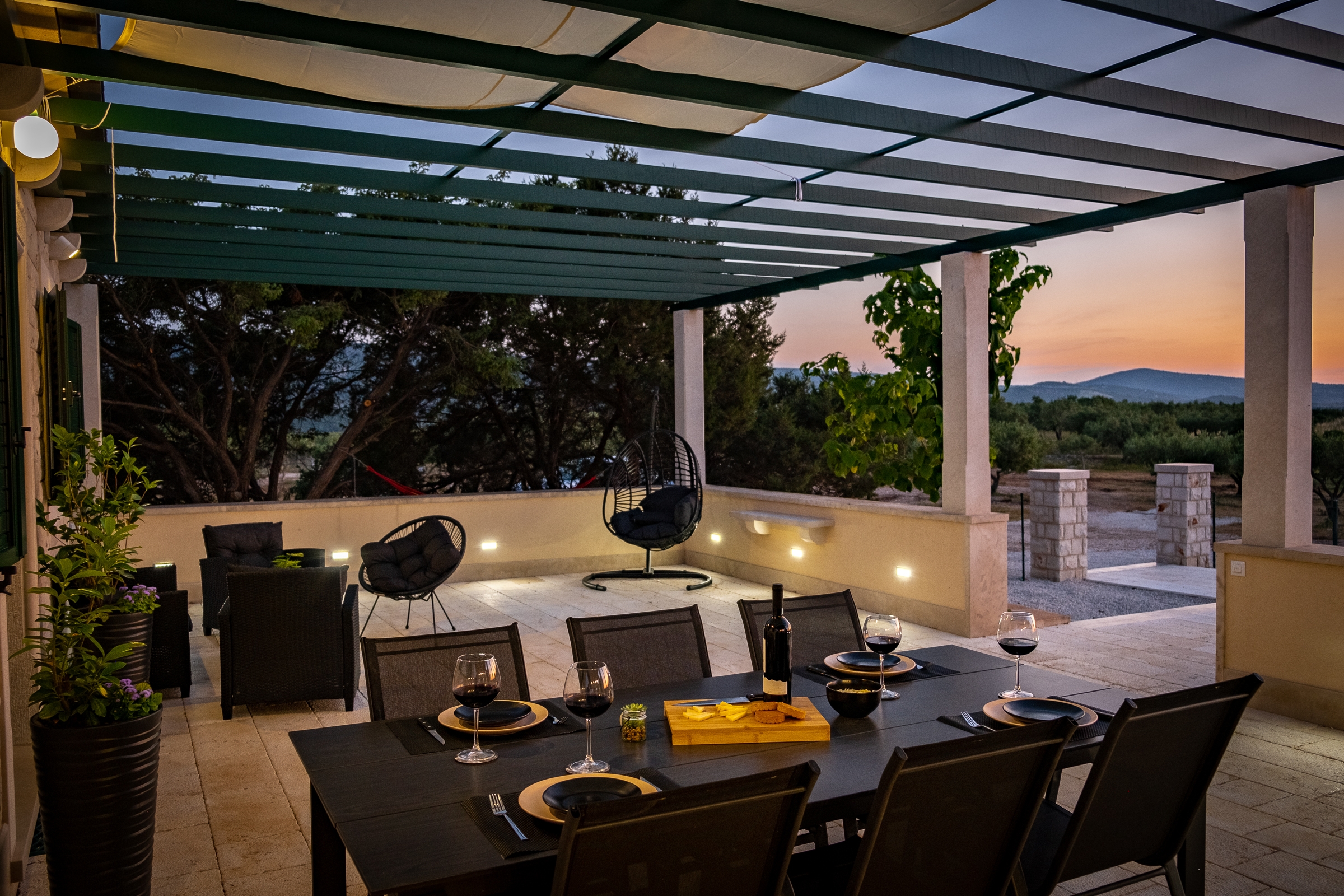 Two bedroom house with terrace Pučišća, Brač  K