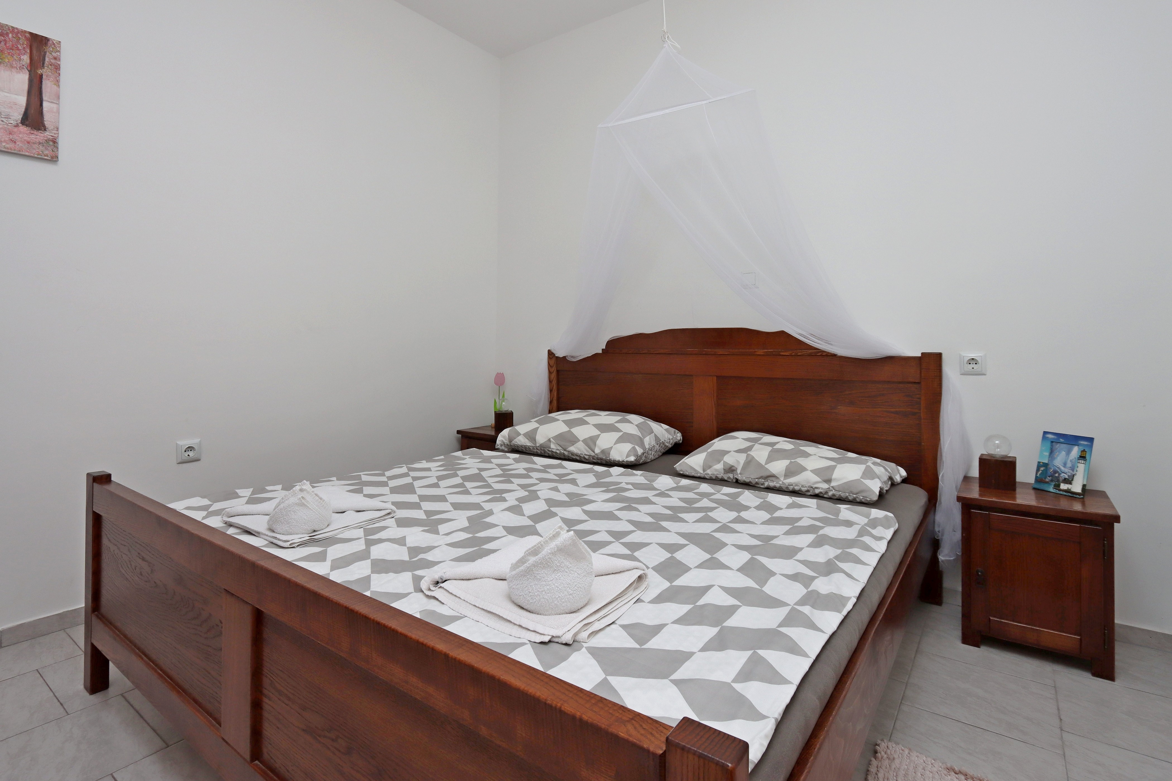 One bedroom apartment with air-conditioning Senj  A-a