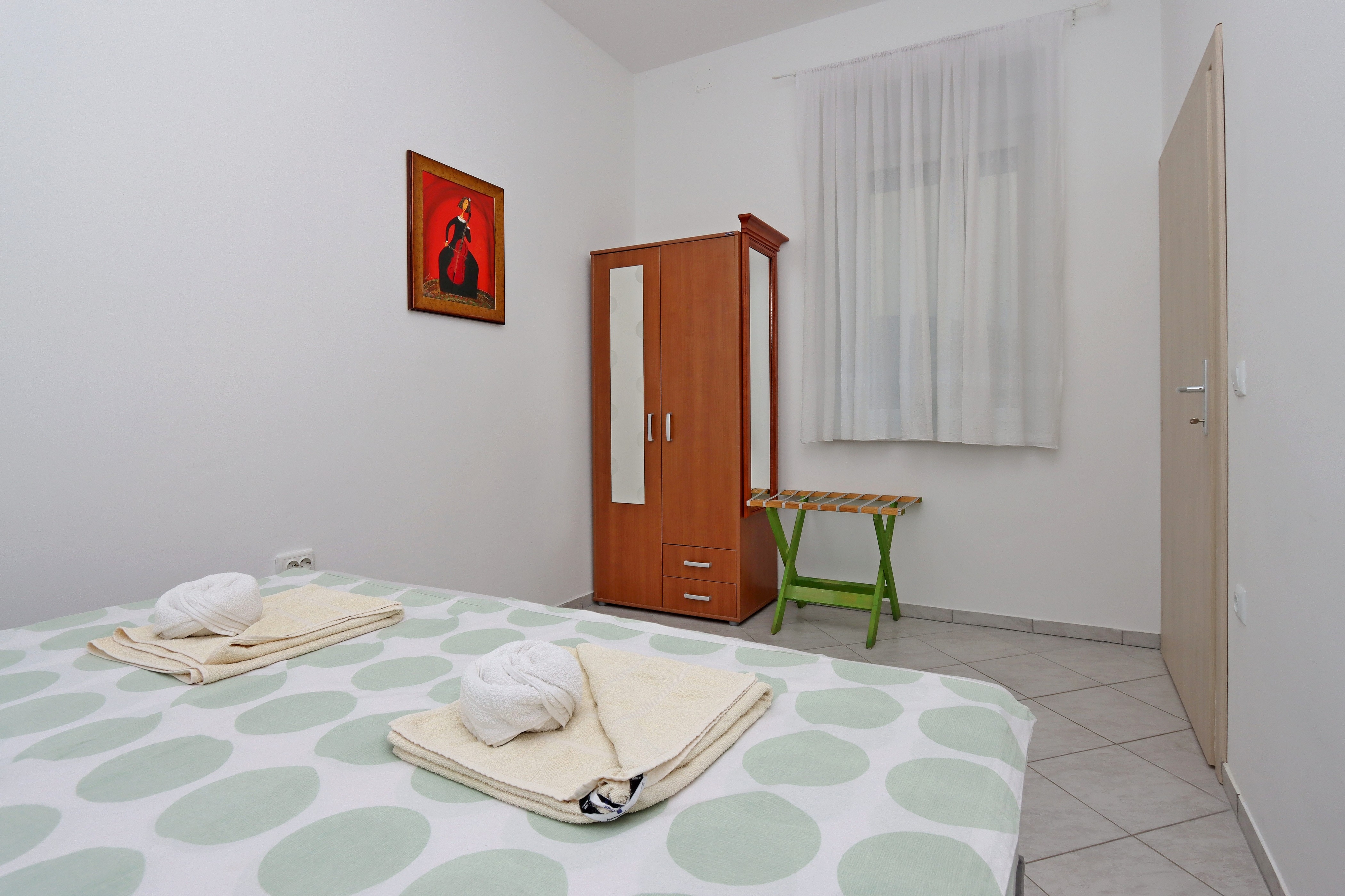 Two bedroom apartment with air-conditioning Senj  A-b