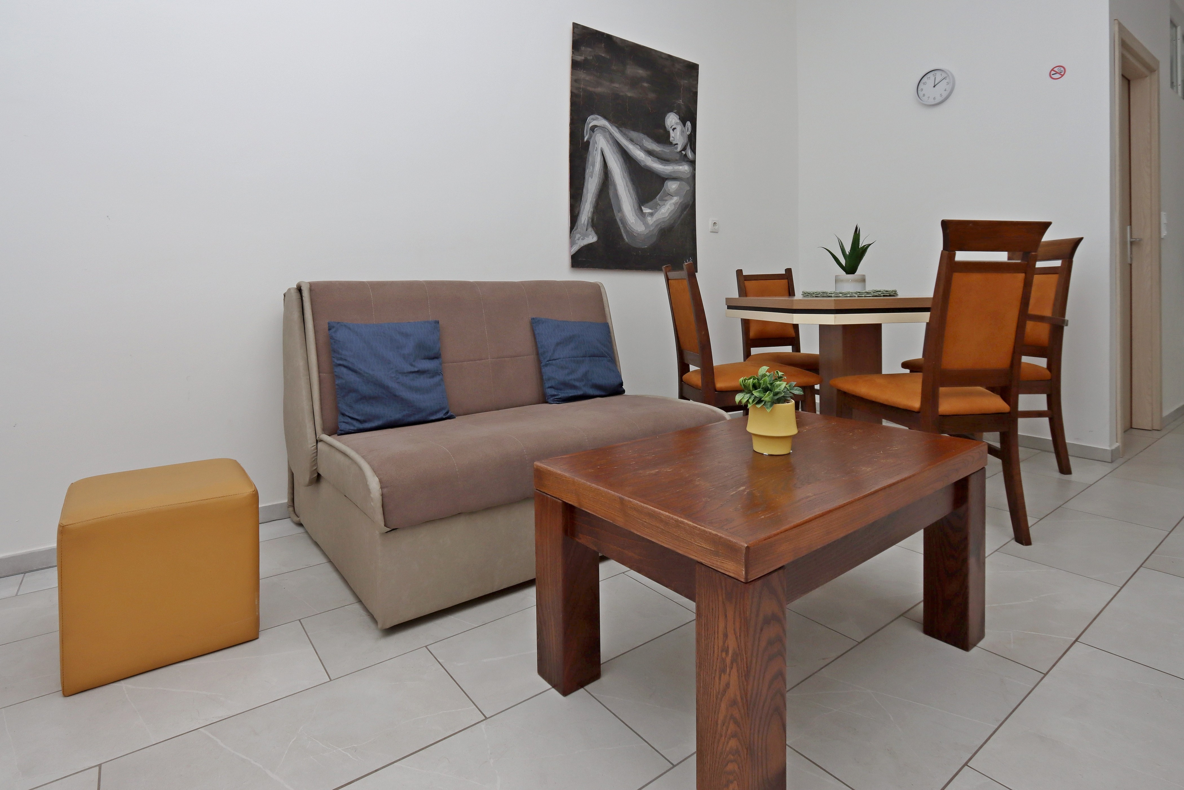Two bedroom apartment with air-conditioning Senj  A-b
