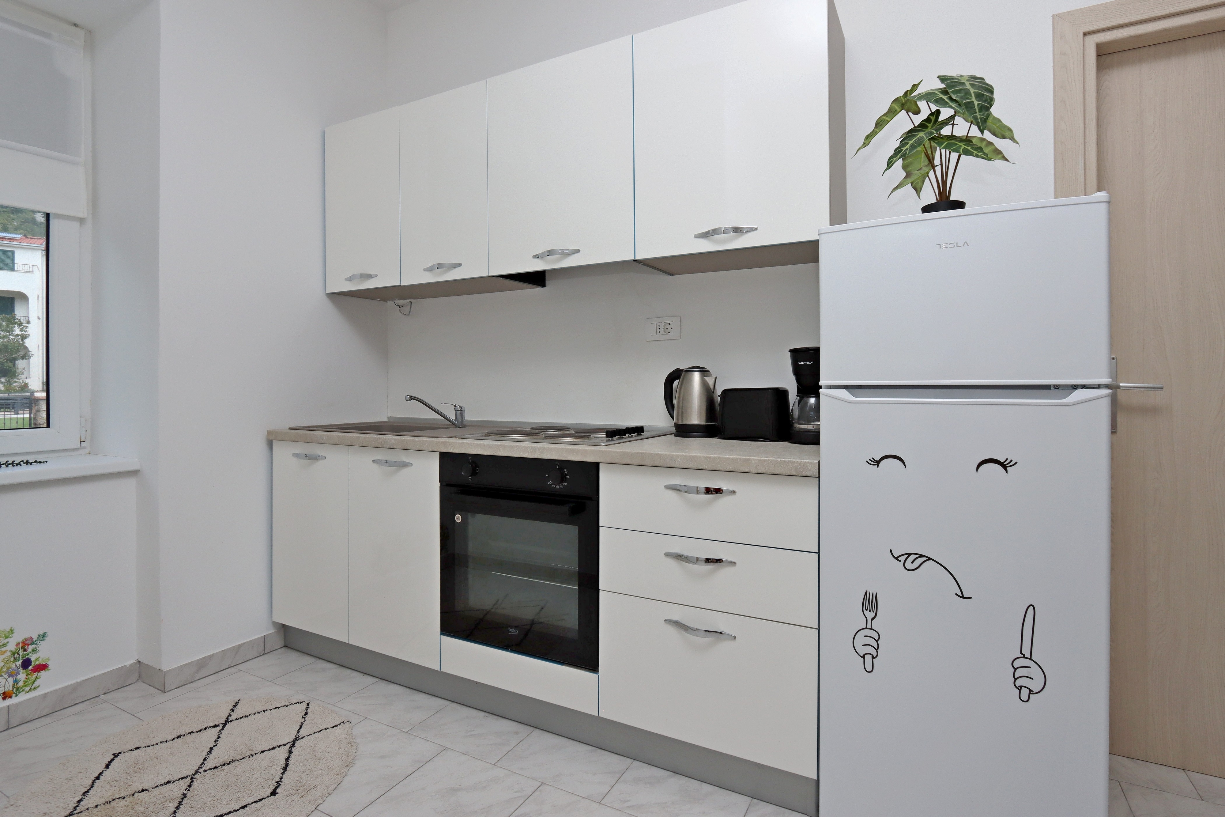 Two bedroom apartment with air-conditioning Senj  A-c