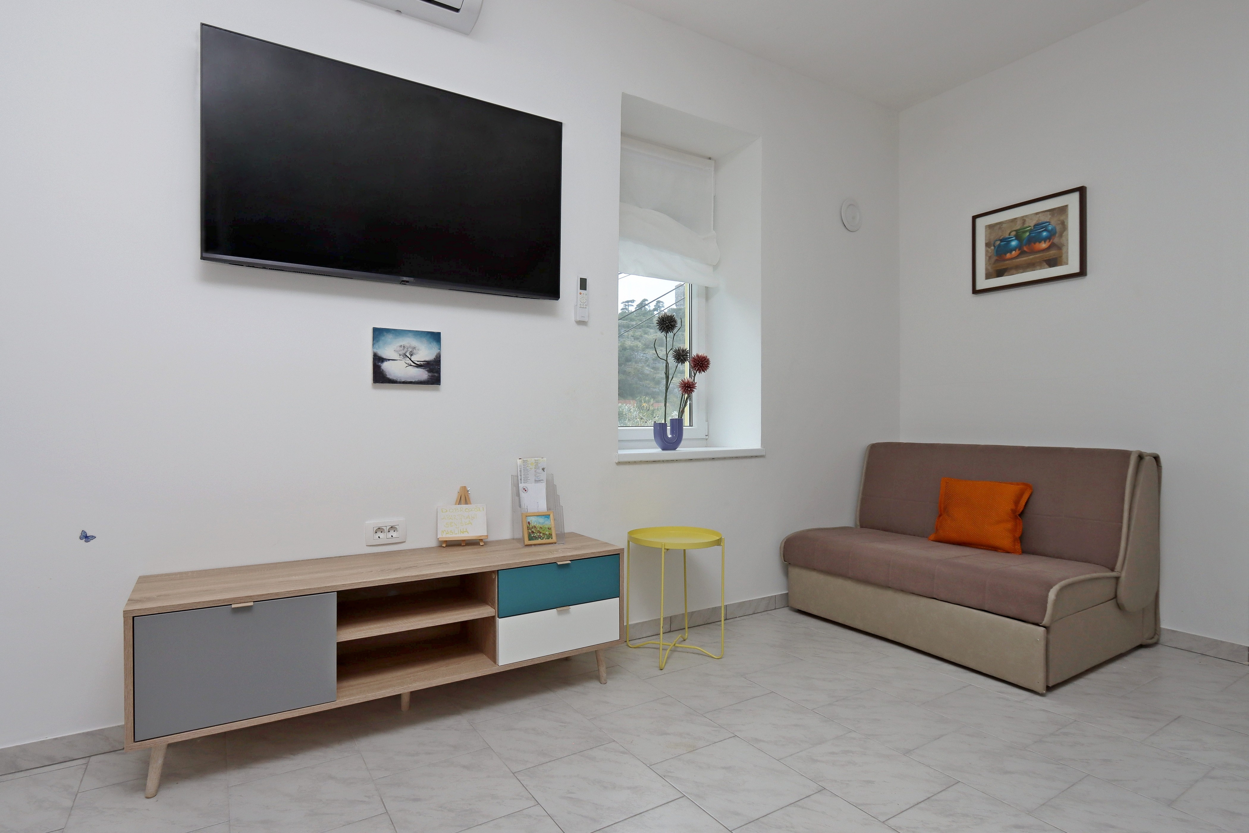 Two bedroom apartment with air-conditioning Senj  A-c