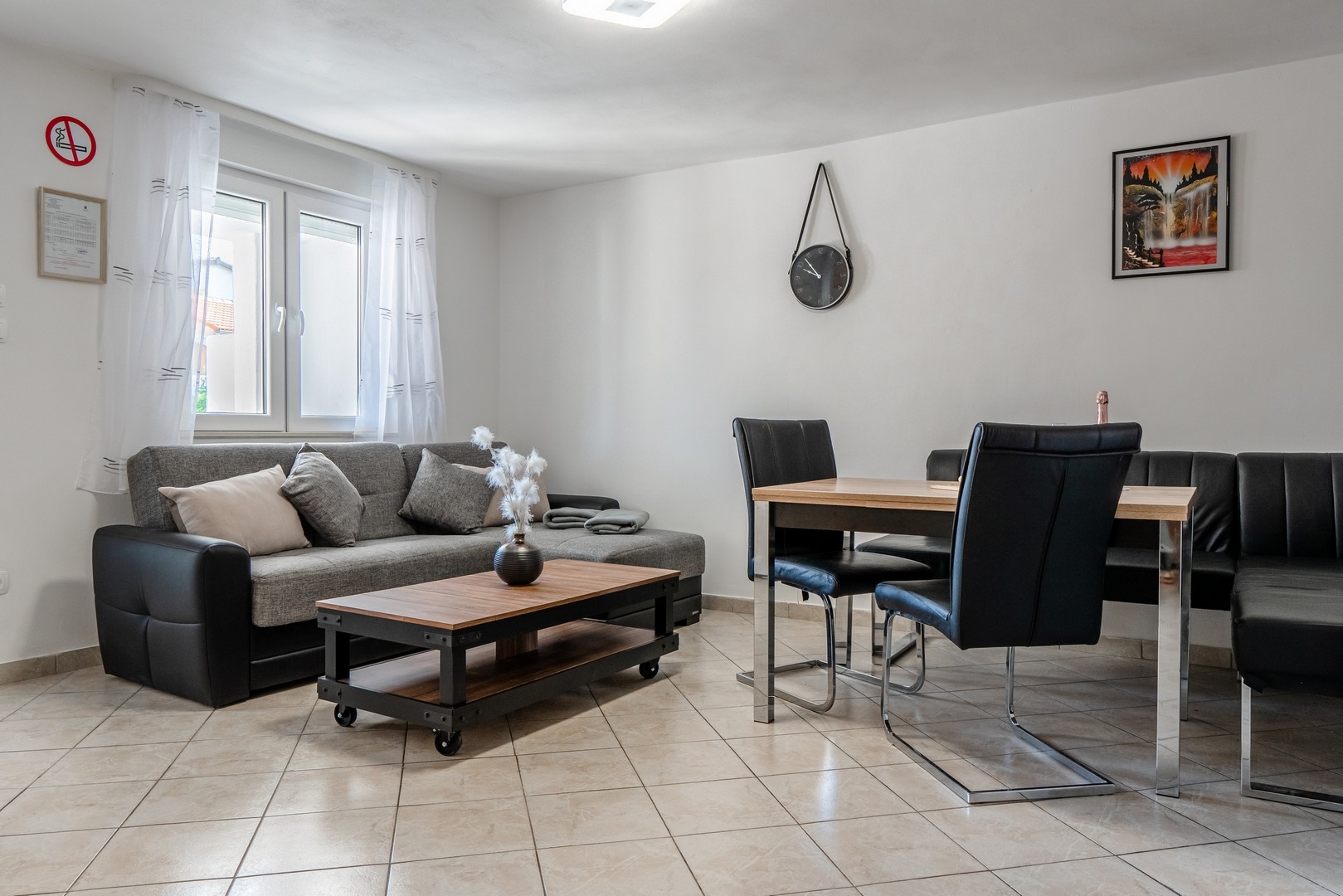 One bedroom apartment with terrace Vir (A-21504-a)