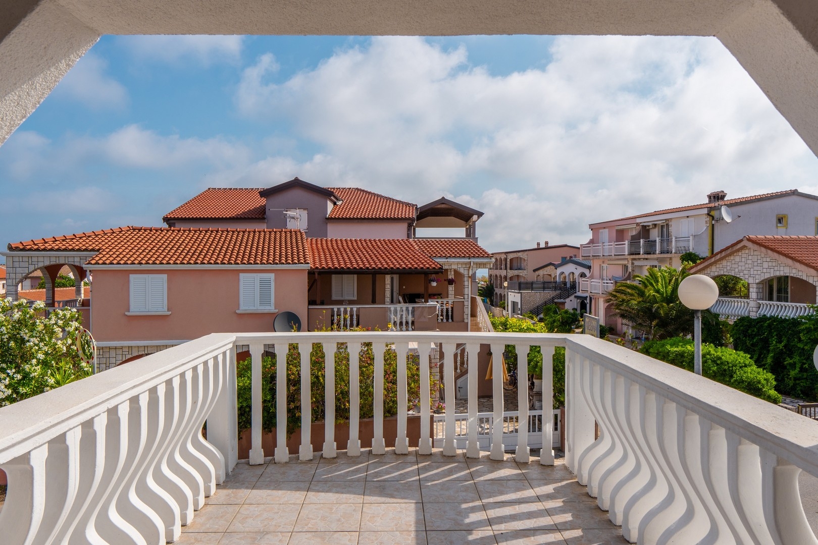 Two bedroom apartment with terrace and sea view Vir  A-b