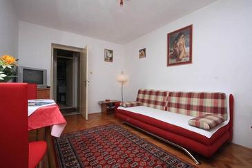 Living room Dubrovnik, Living room in the apartment, dopusteni kucni ljubimci i WIFI.