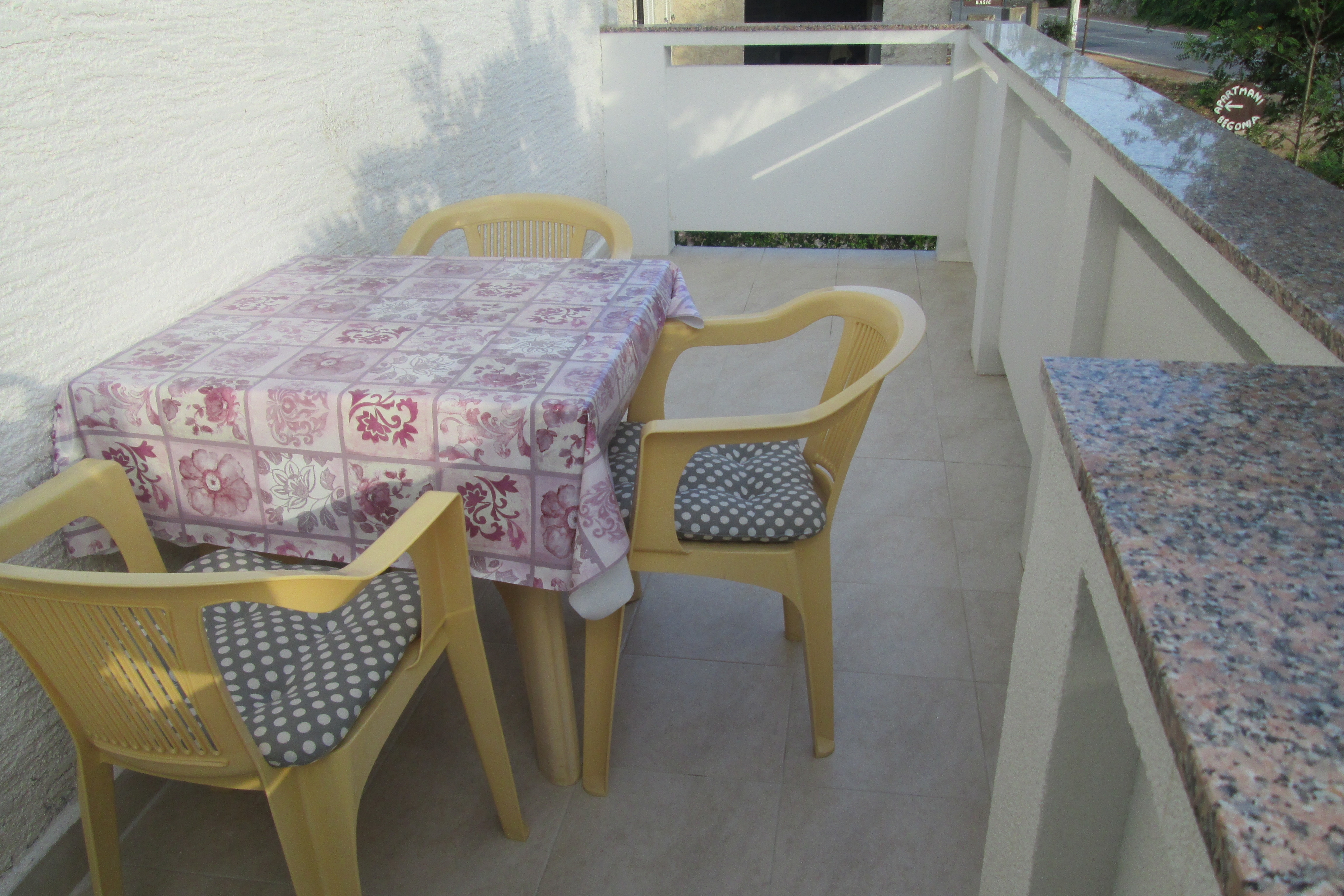 Jednosobni apartman s balkonom Vir  A-a