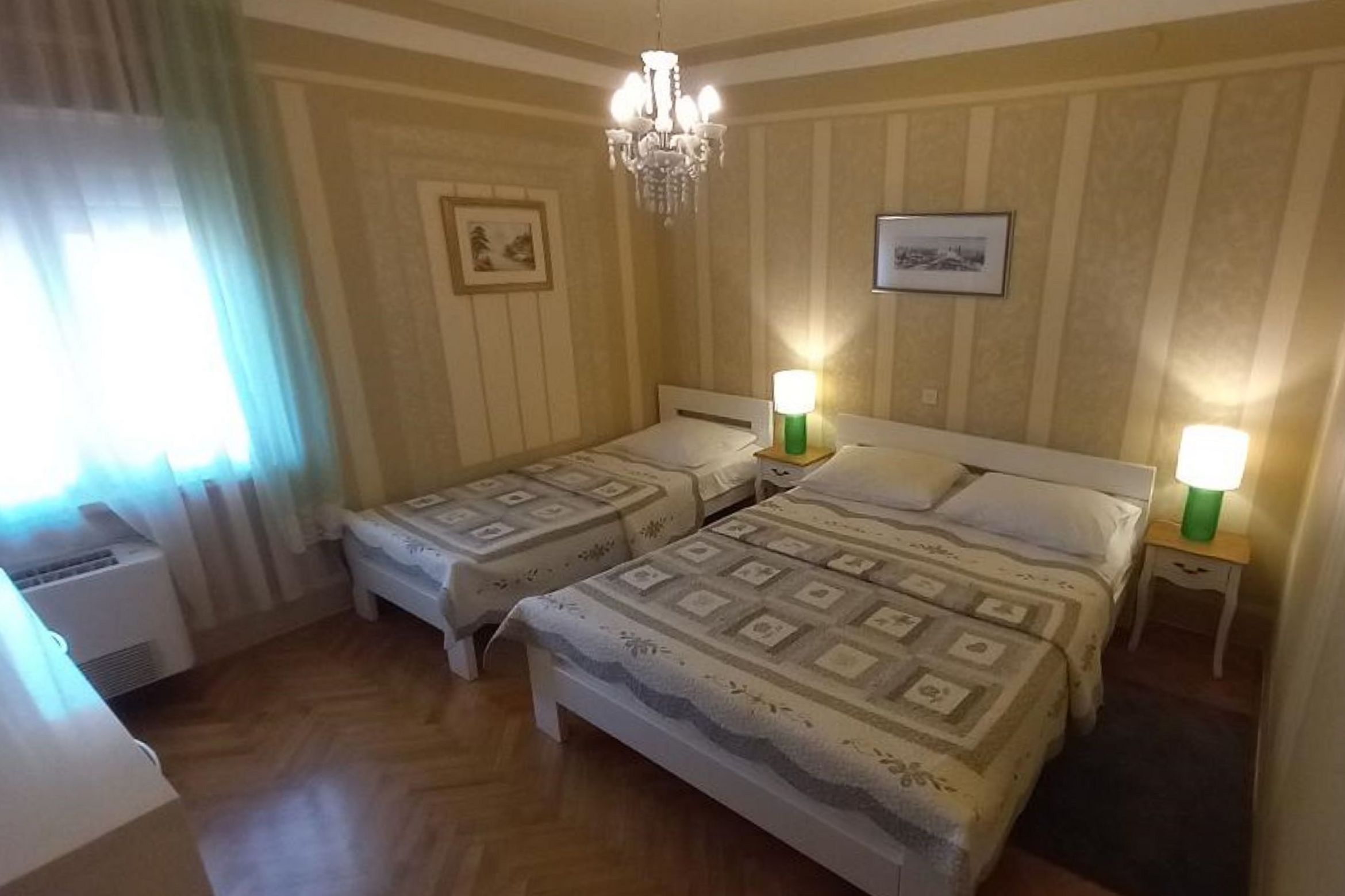 Jednosobni apartman s balkonom Vir  A-a