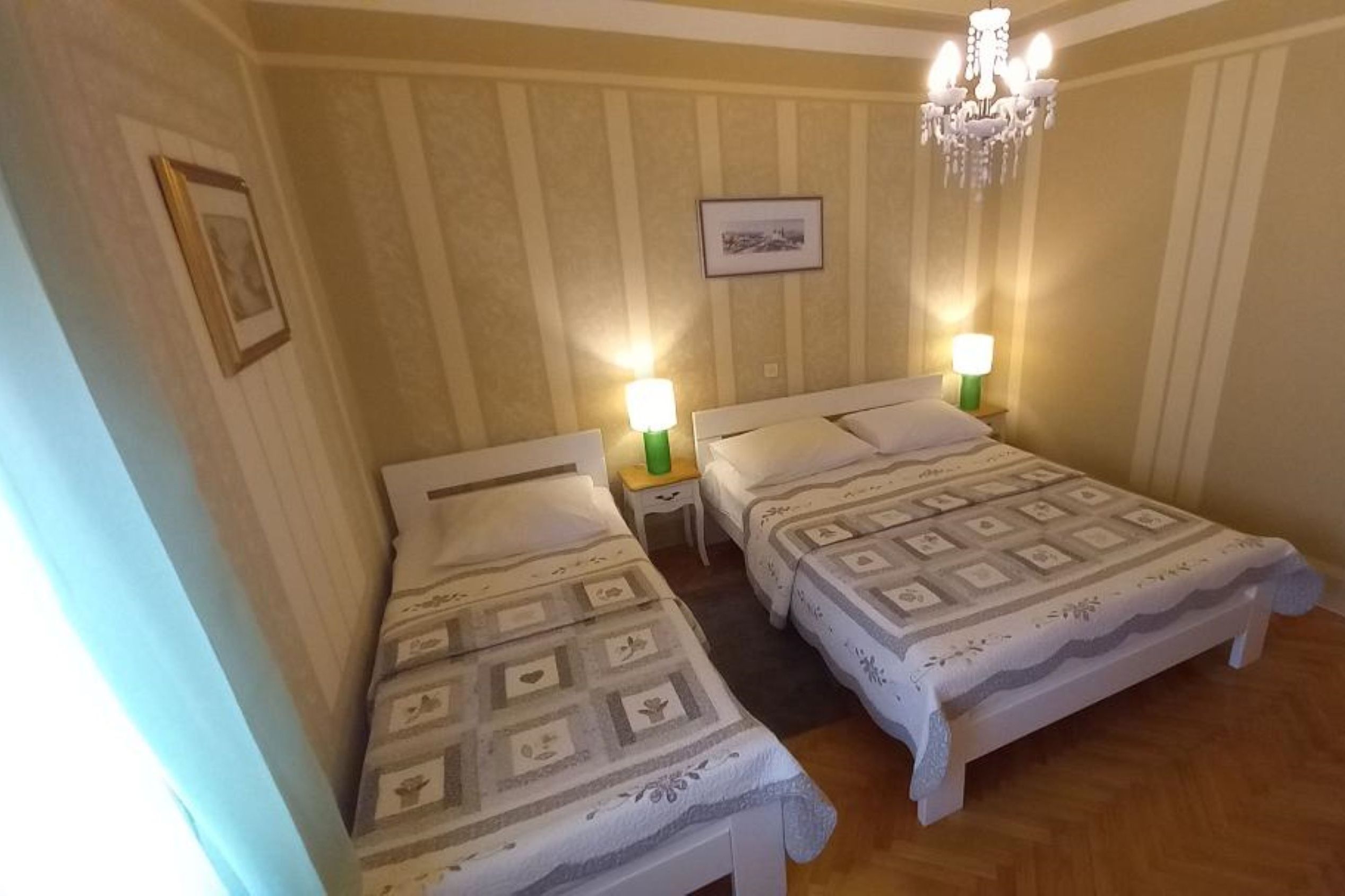 Jednosobni apartman s balkonom Vir  A-a