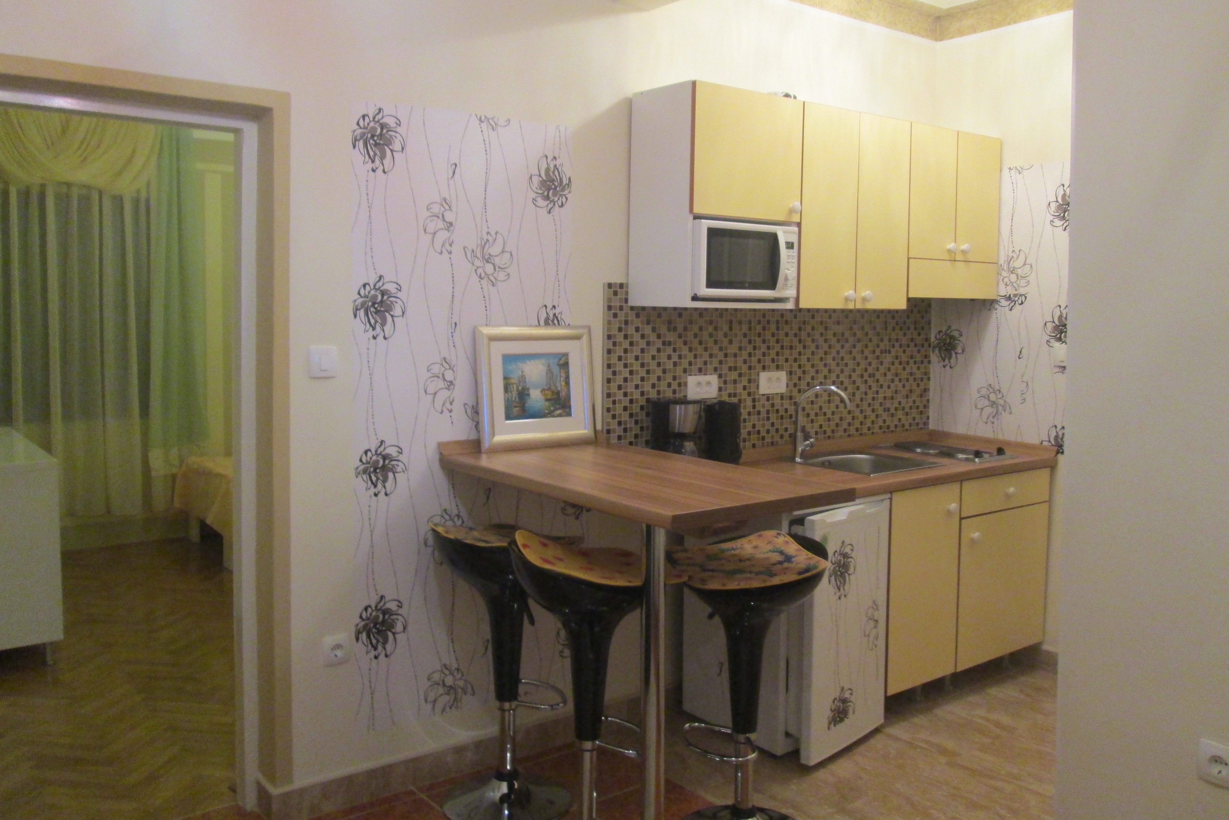 Jednosobni apartman s balkonom Vir  A-a