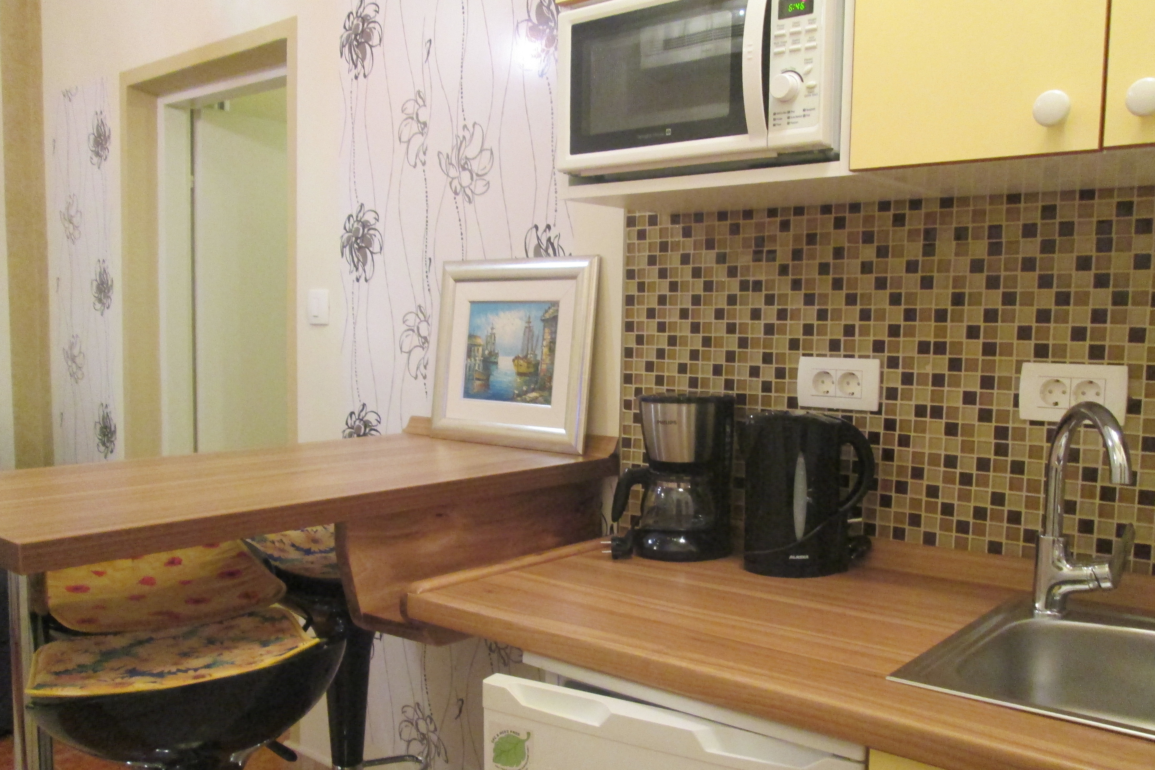 Jednosobni apartman s balkonom Vir  A-a