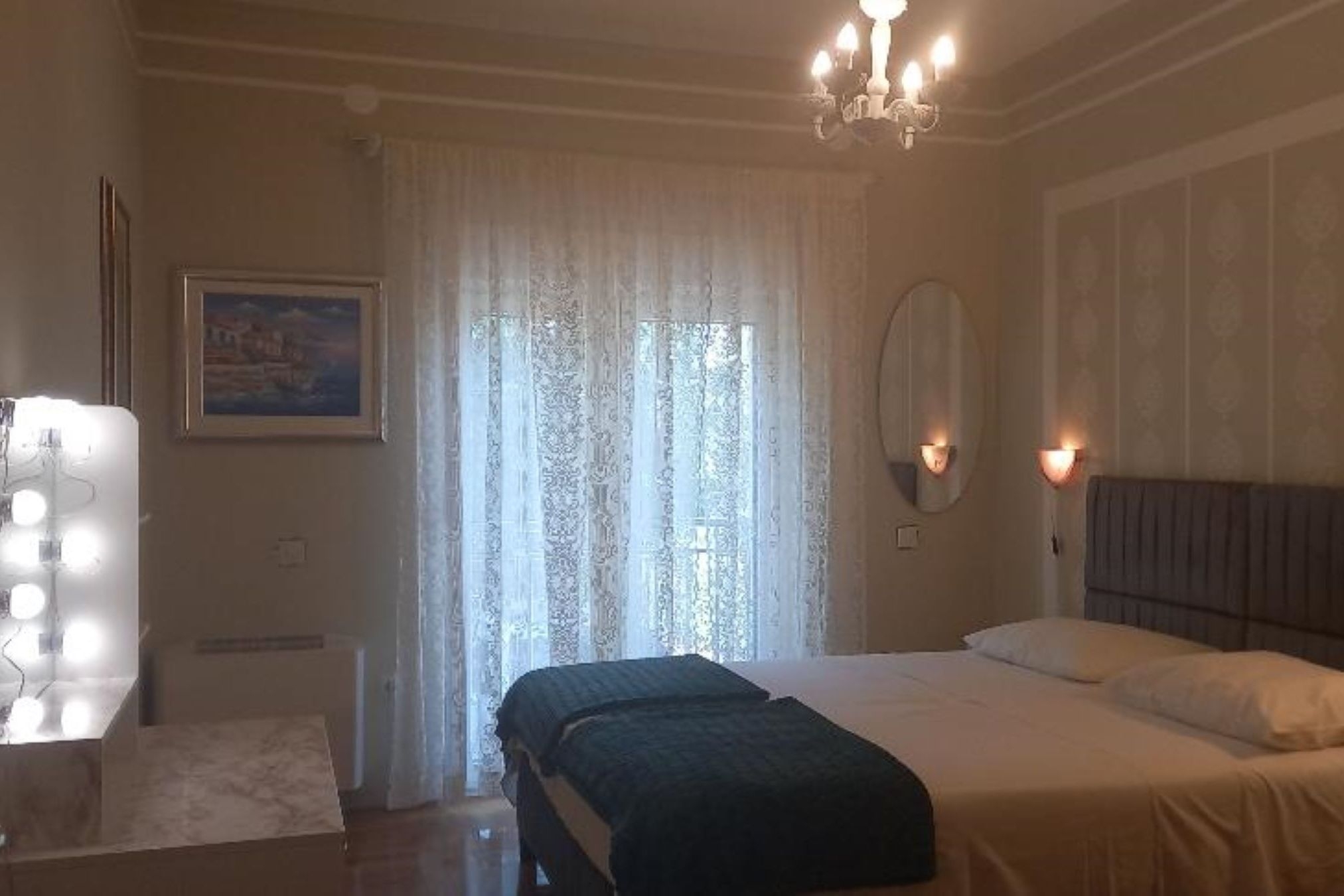 Dvosobni apartman s klimom Vir  A-b