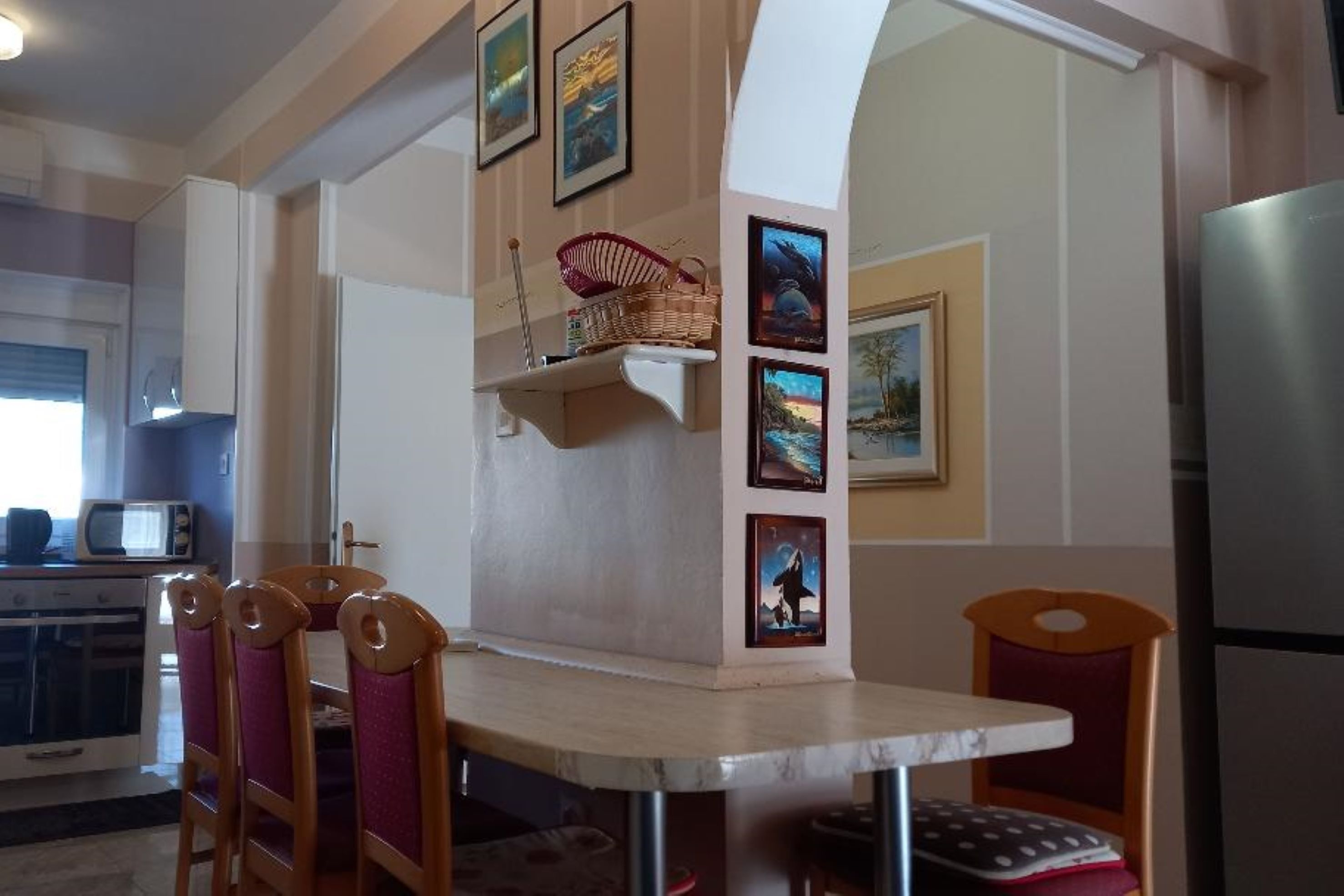 Trosobni apartman s balkonom Vir  A-c