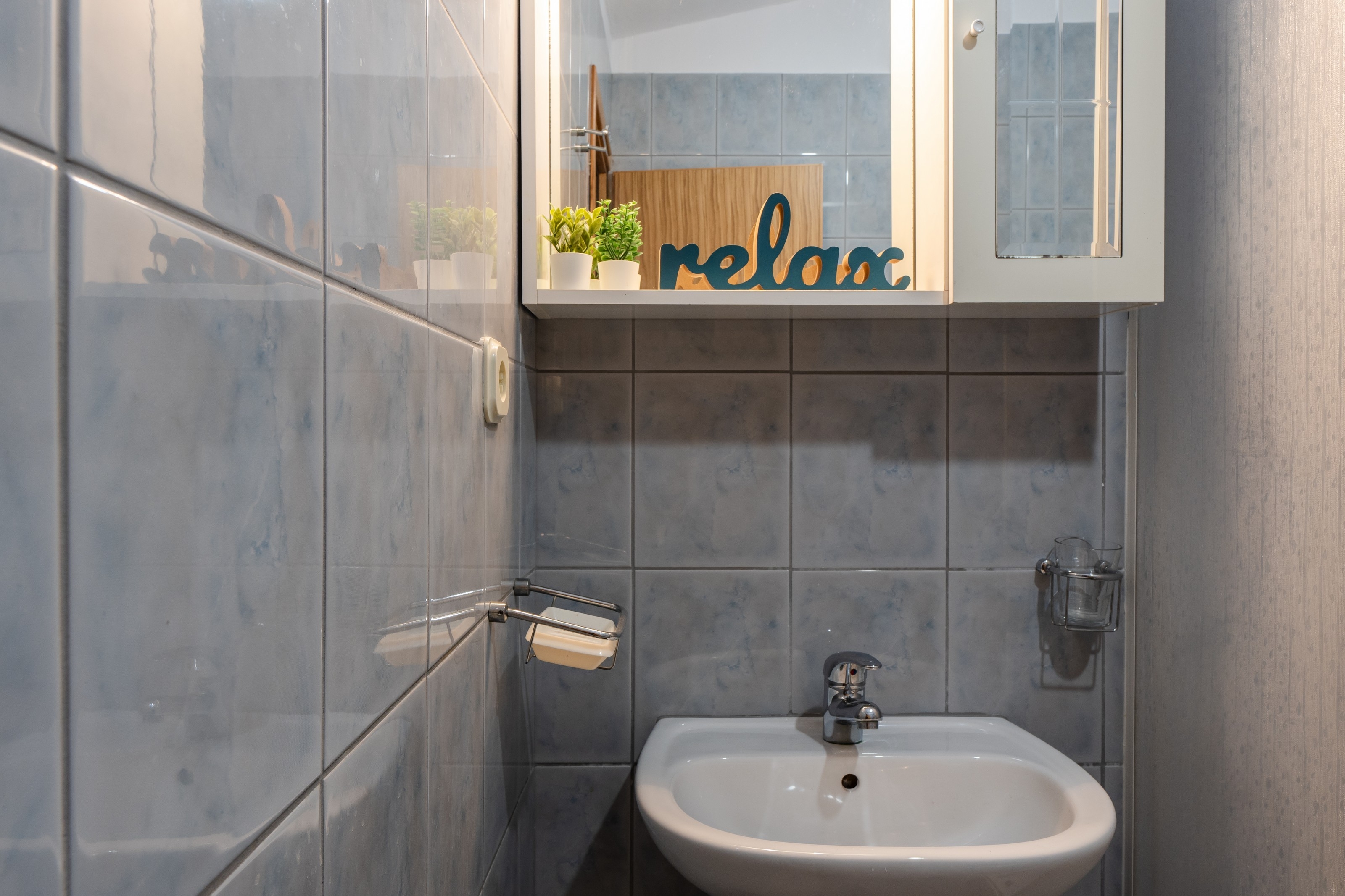 One bedroom apartment with terrace Vir  A-b