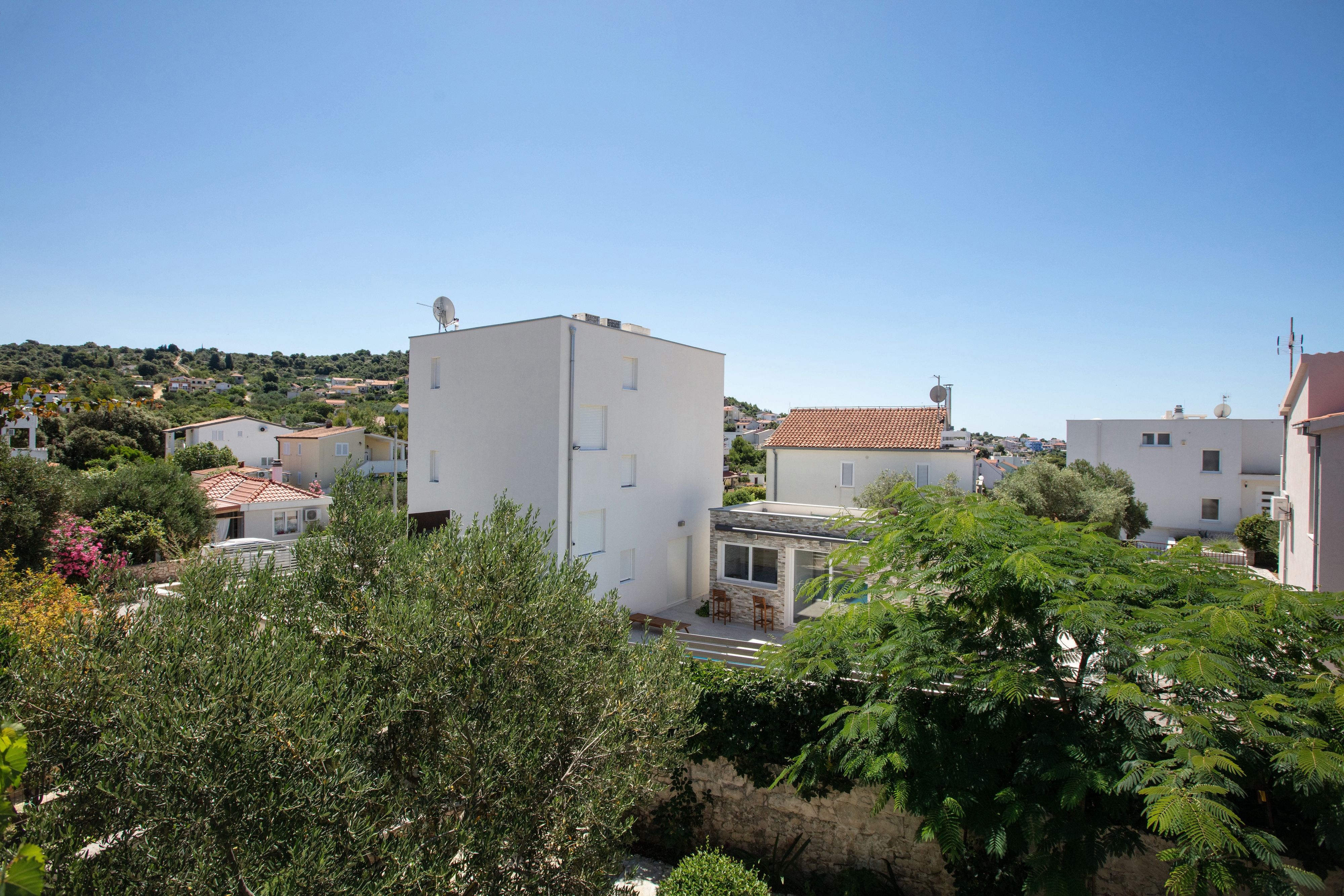 Two bedroom apartment with terrace Ražanj, Rogoznica  A-a