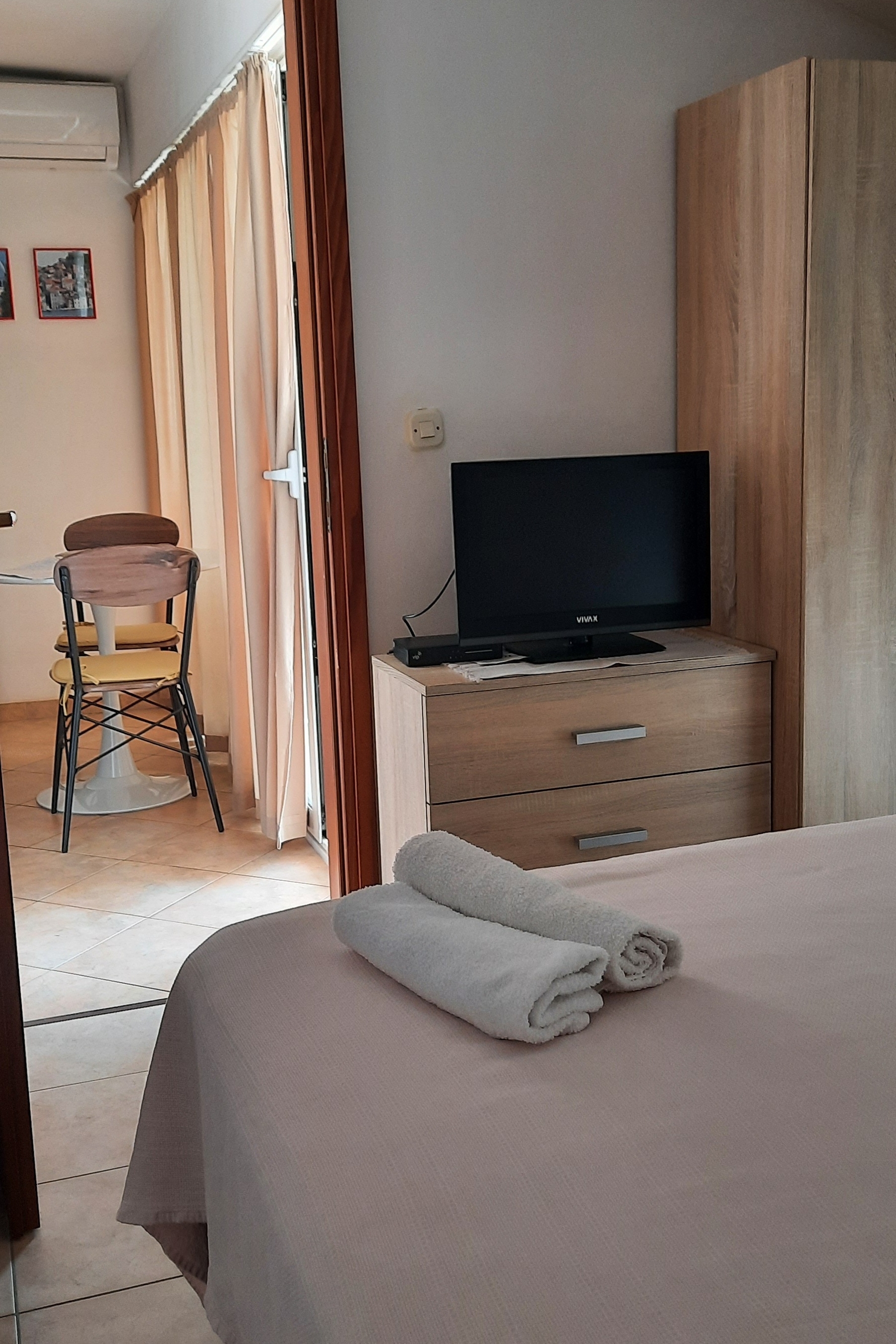 Studio flat with balcony and sea view Brodarica, Šibenik  AS-a