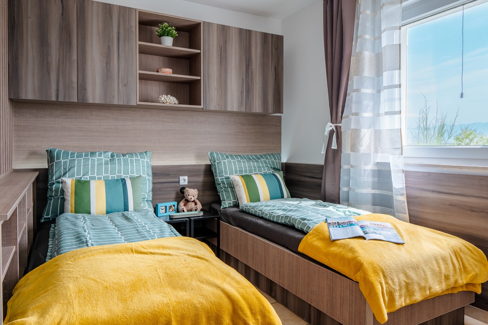 Two bedroom apartment with terrace and sea view Vir  A-a