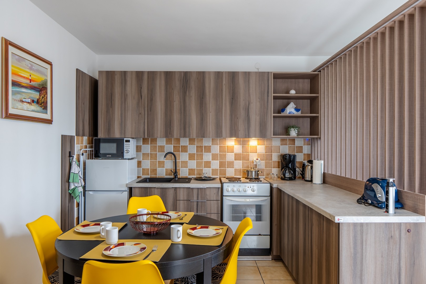 Two bedroom apartment with terrace and sea view Vir  A-a