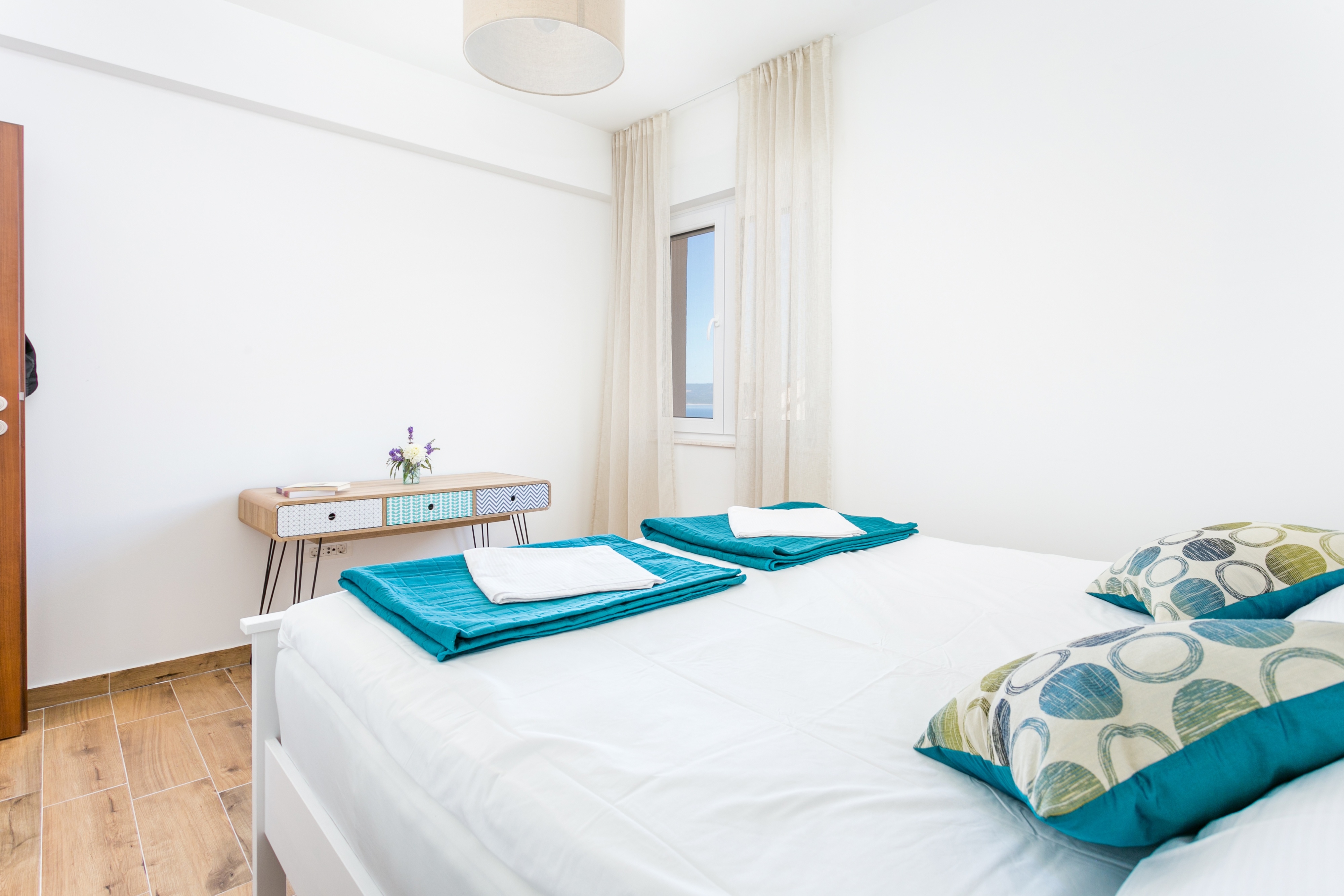 One bedroom apartment with terrace and sea view Pisak, Omiš  A-a