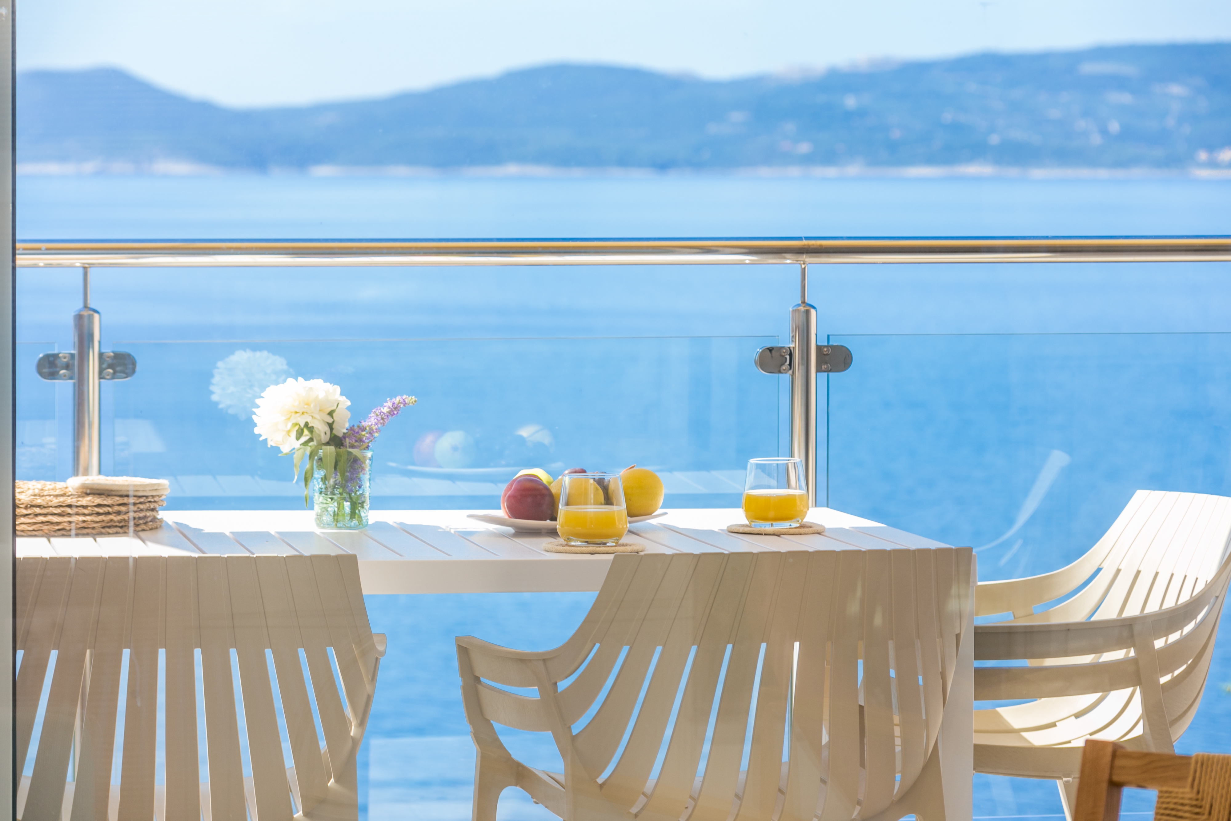 One bedroom apartment with terrace and sea view Pisak, Omiš  A-a