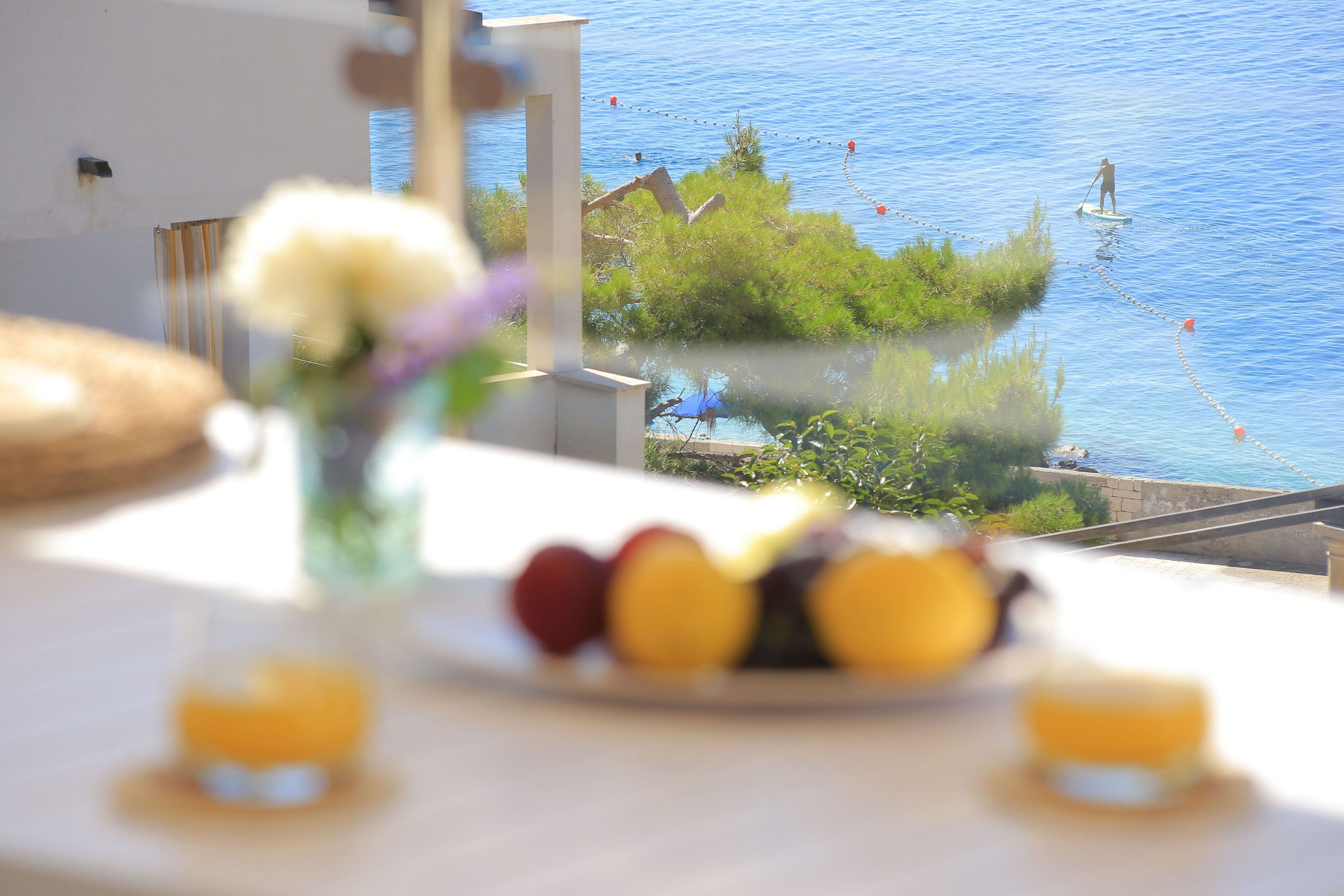 One bedroom apartment with terrace and sea view Pisak, Omiš  A-a