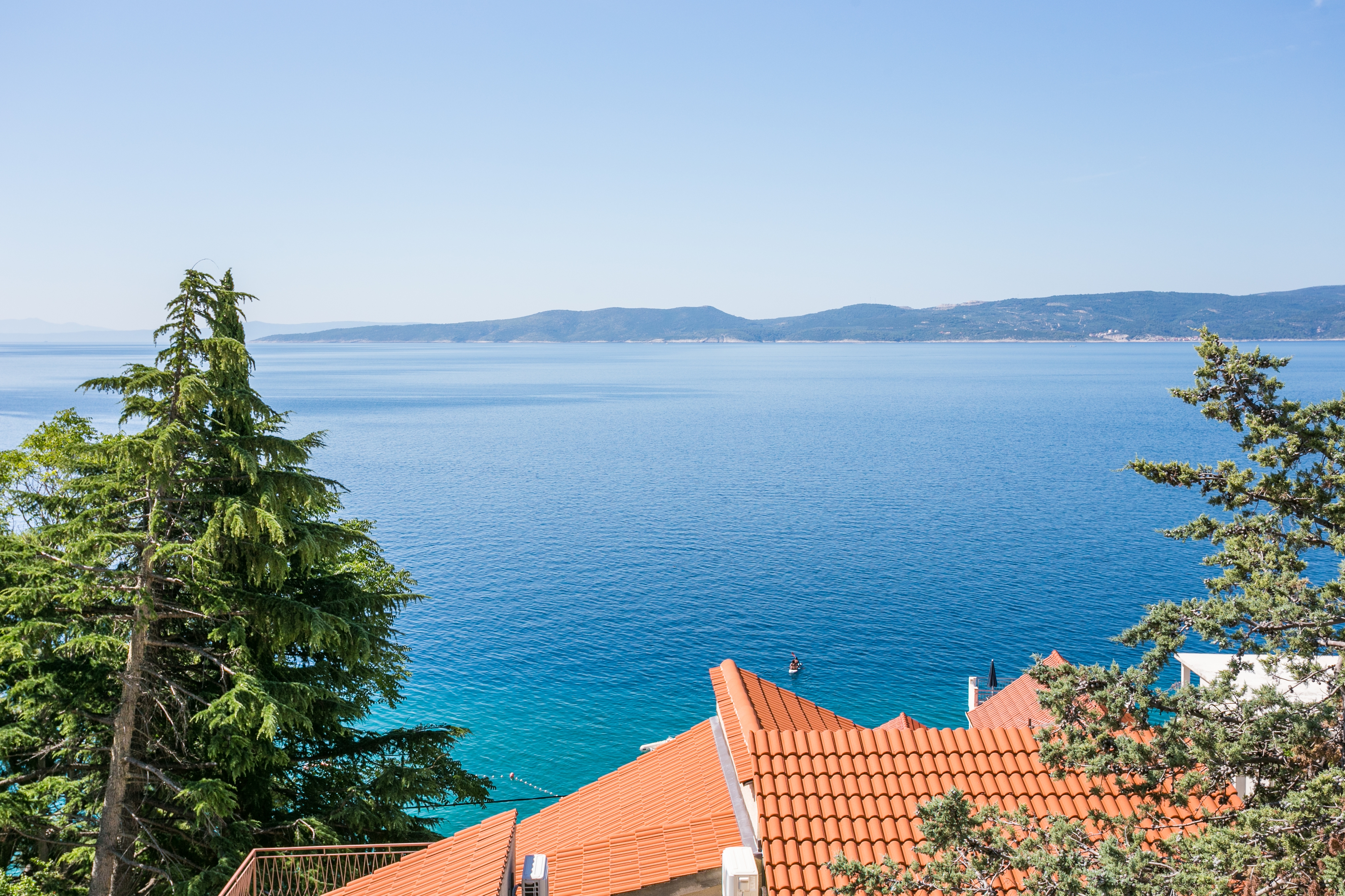 One bedroom apartment with terrace and sea view Pisak, Omiš  A-a