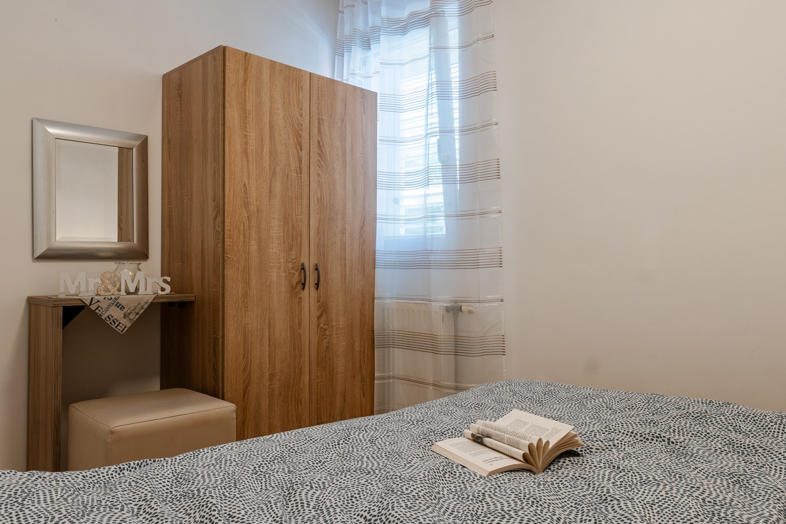 Two bedroom apartment with balcony and sea view Vir  A-a