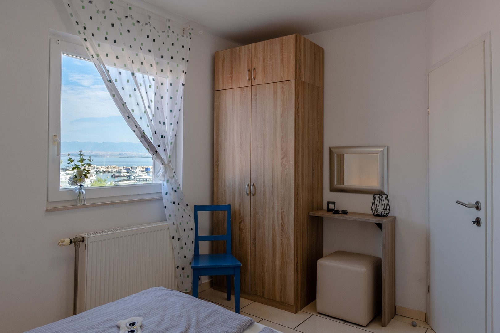 Two bedroom apartment with balcony and sea view Vir  A-a