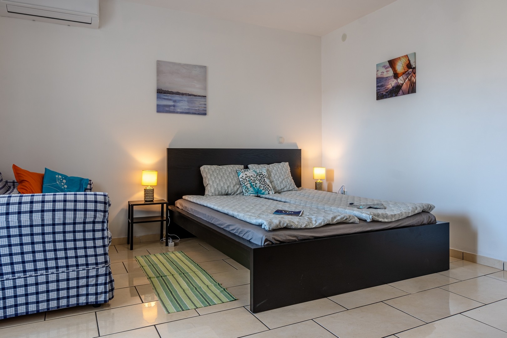 Studio flat with balcony Vir  AS-a