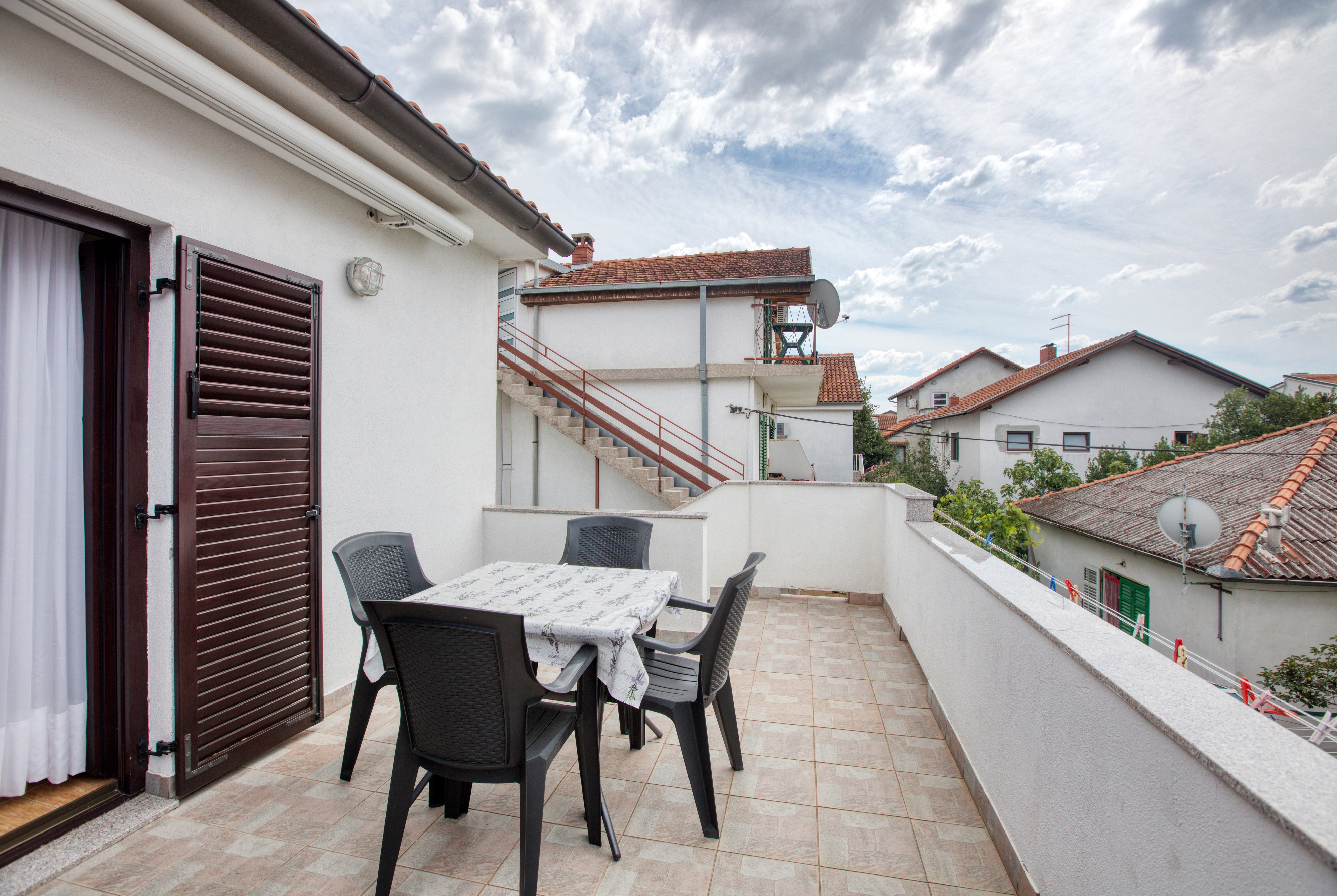 One bedroom apartment with terrace Vodice  A-a