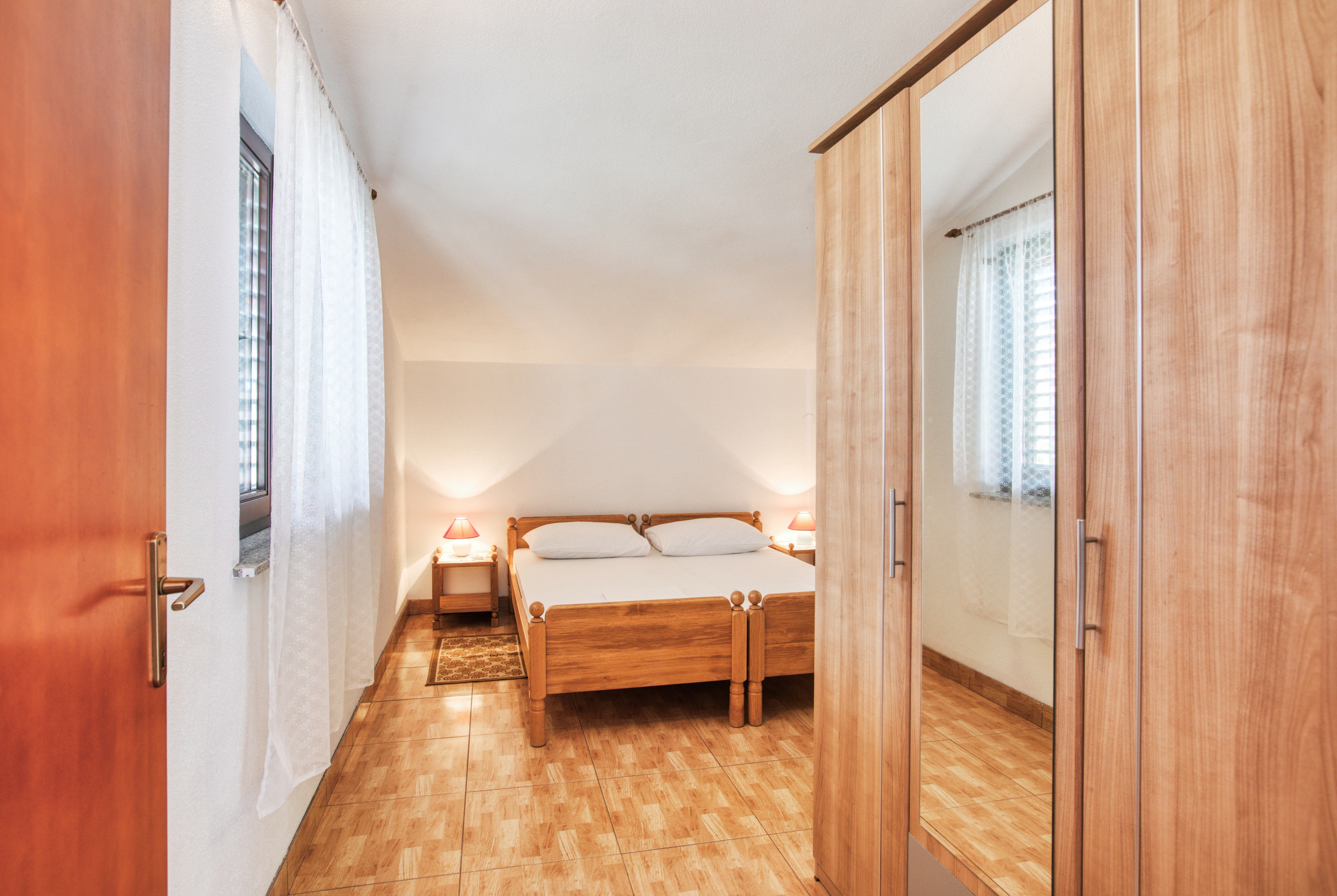 One bedroom apartment with terrace Vodice  A-b