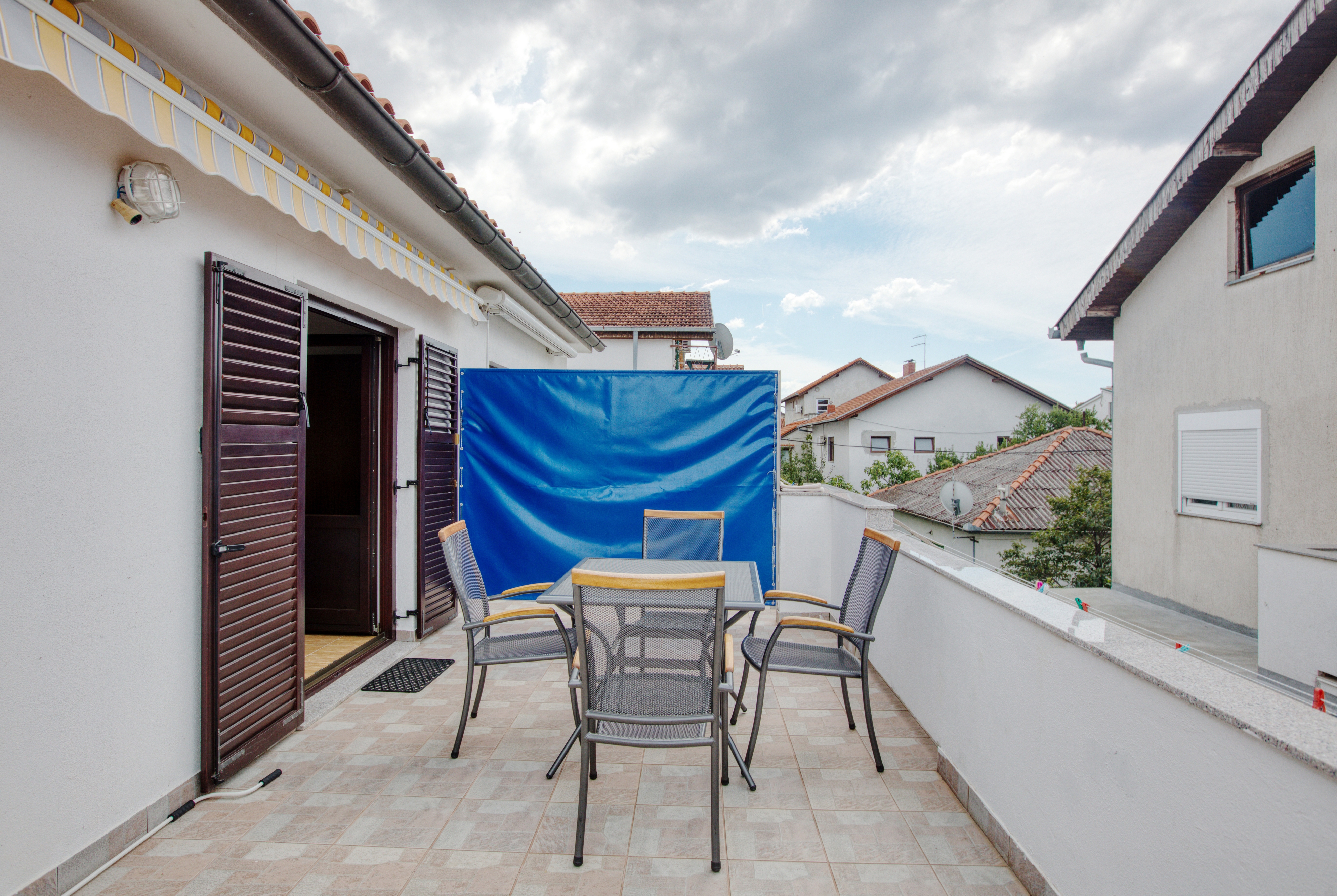 One bedroom apartment with terrace Vodice  A-b