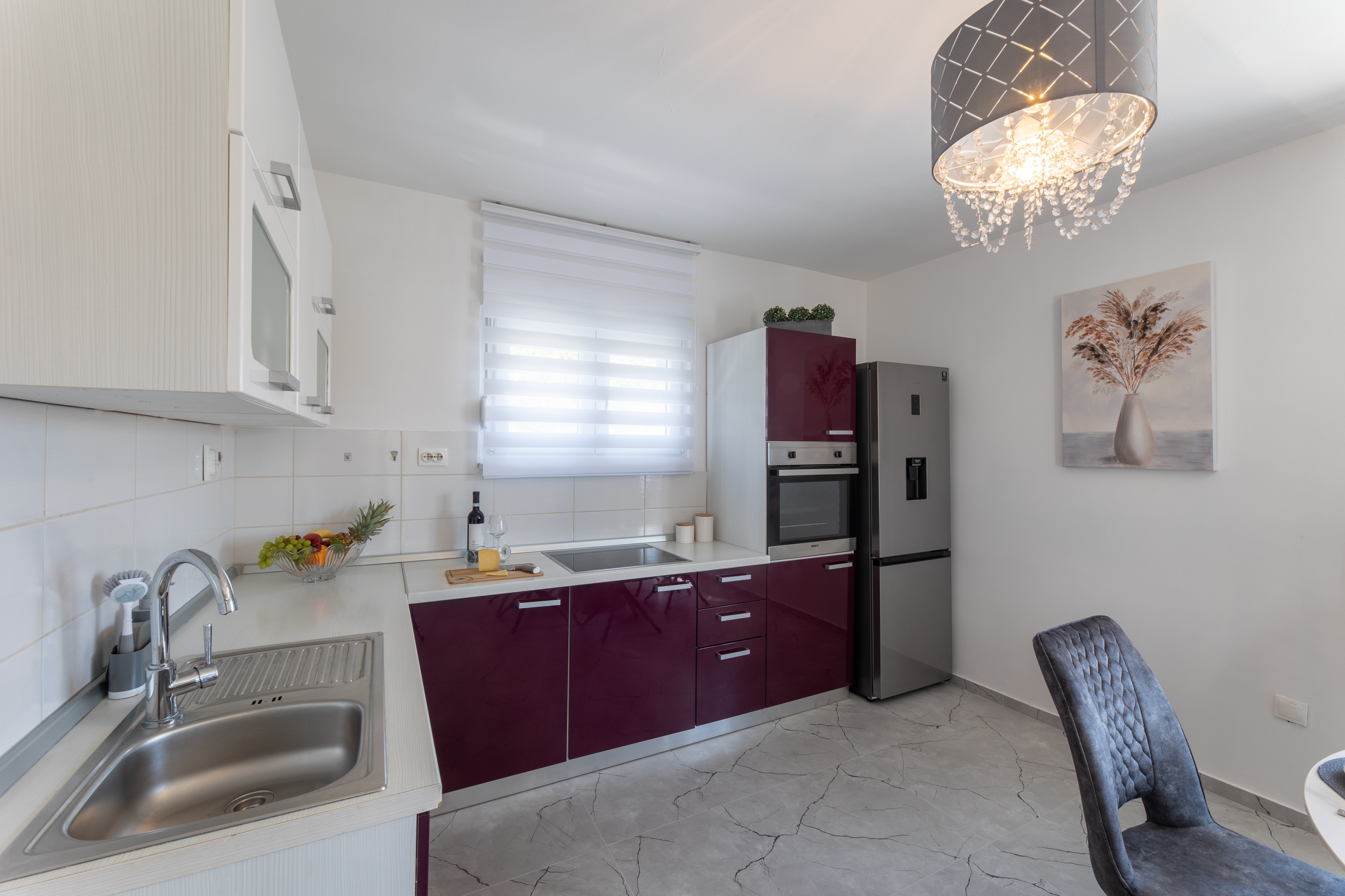 Two bedroom apartment with terrace and sea view Mastrinka, Čiovo  A-a
